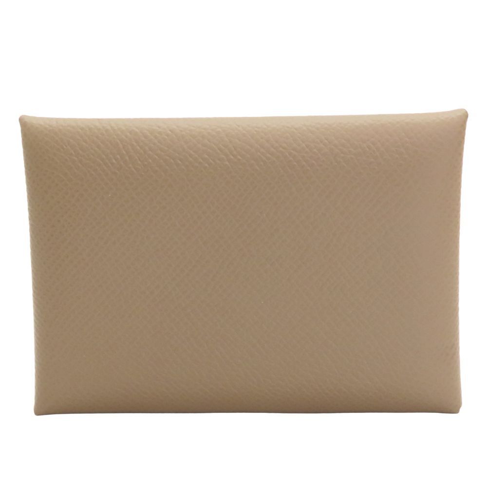 Hermes Hermes Hermes Calvi Duo Epsom Card Case Leather Card Case Stamp B (2023) DUTY FREE for USA Size ONE SIZE - 1 Thumbnail