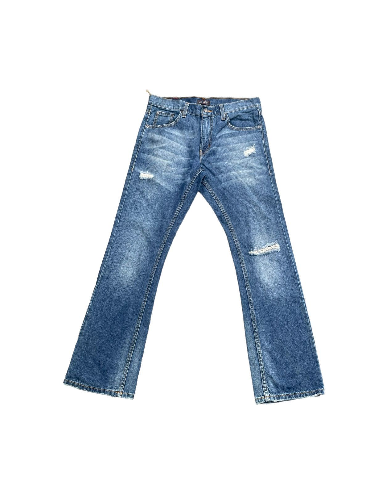 Adam Levine Adam Levine The Bootcut Distresed Denim Size US 32 / EU 48 - 1 Thumbnail