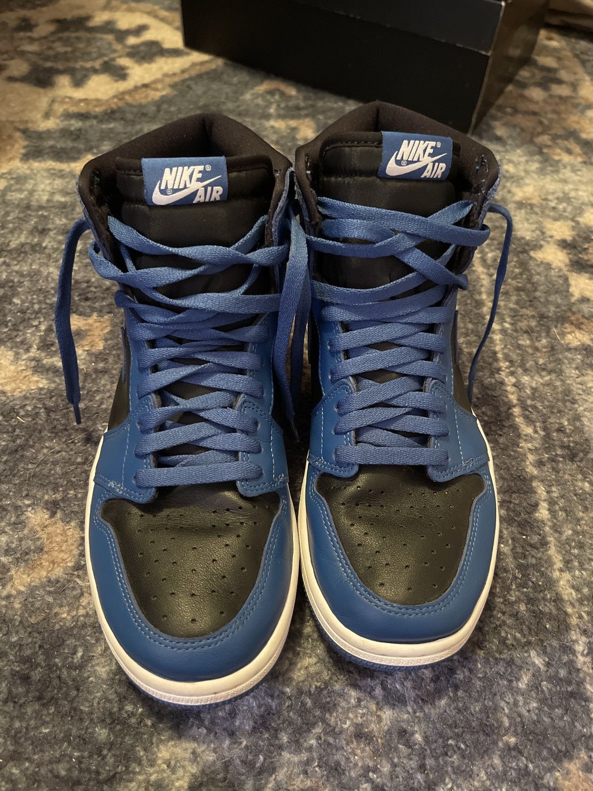 Jordan Brand × Nike Air Jordan 1 high retro in blue Size US 9.5 / EU 42-43 - 3 Thumbnail