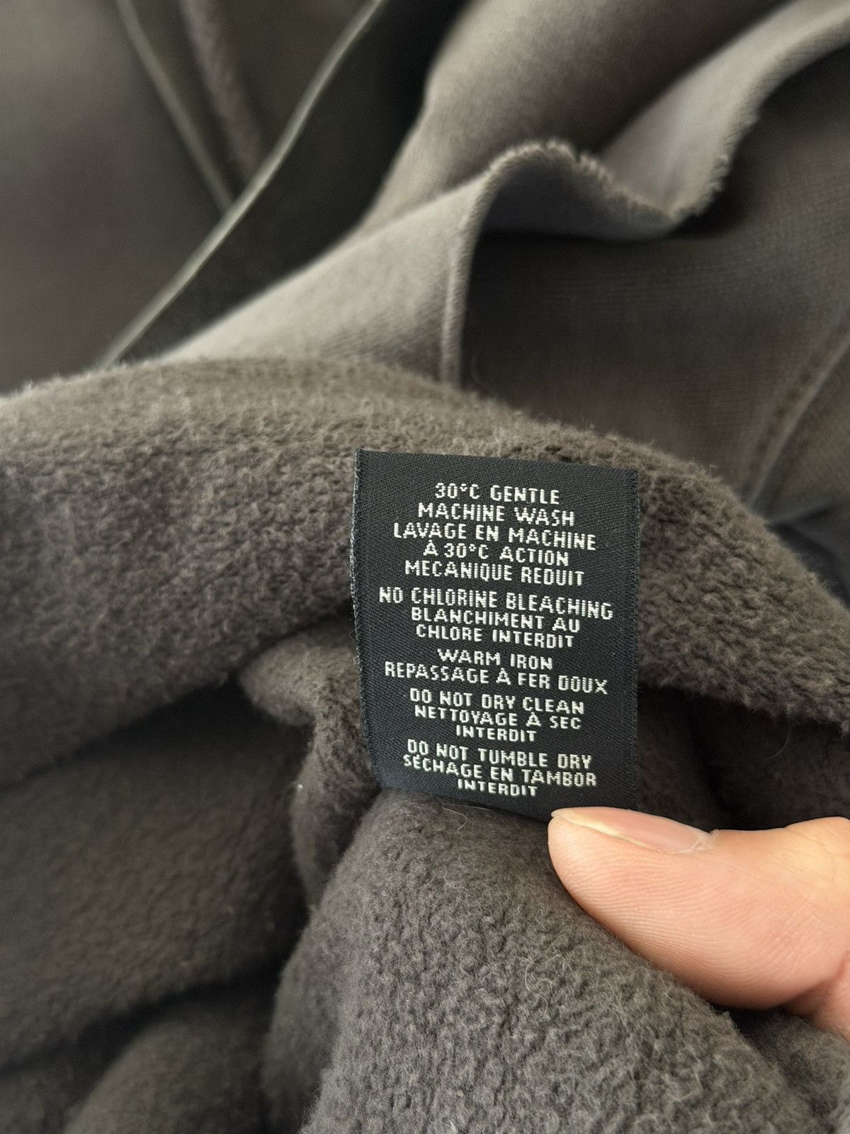 Rick Owens 2004 Slab Layered Hoodie L Size US L / EU 52-54 / 3 - 8 Thumbnail