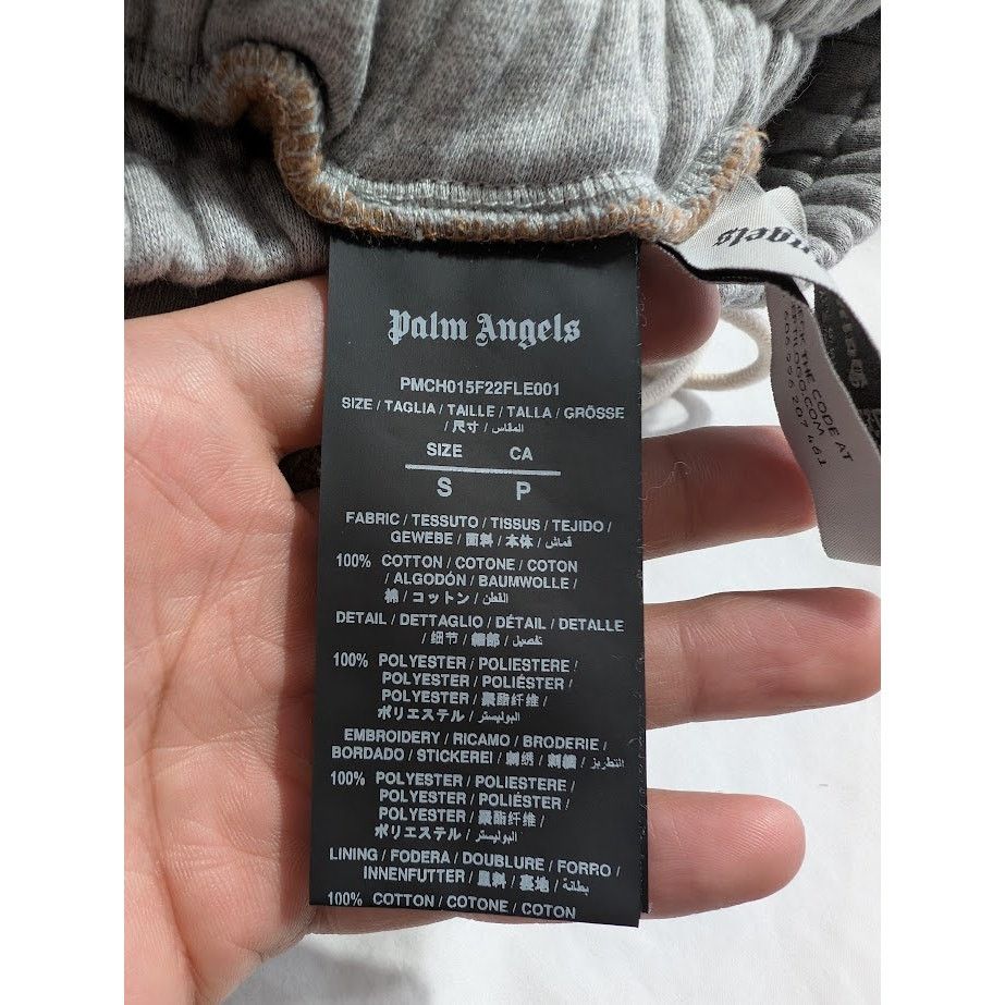 Palm Angels o1rshd1 Q:2 / Sunday Sweatpants & Joggers in Melange Grey Size US 30 / EU 46 - 18 Thumbnail