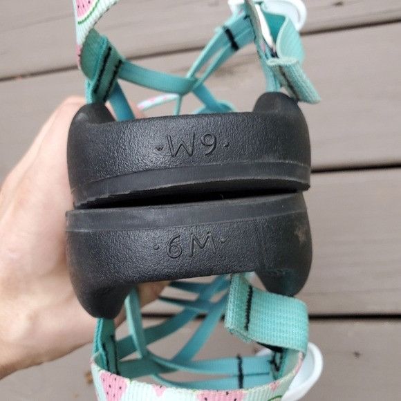 Chaco ZX/2 Cloud Teal Pink Watermelon Summer Classic Sandals
