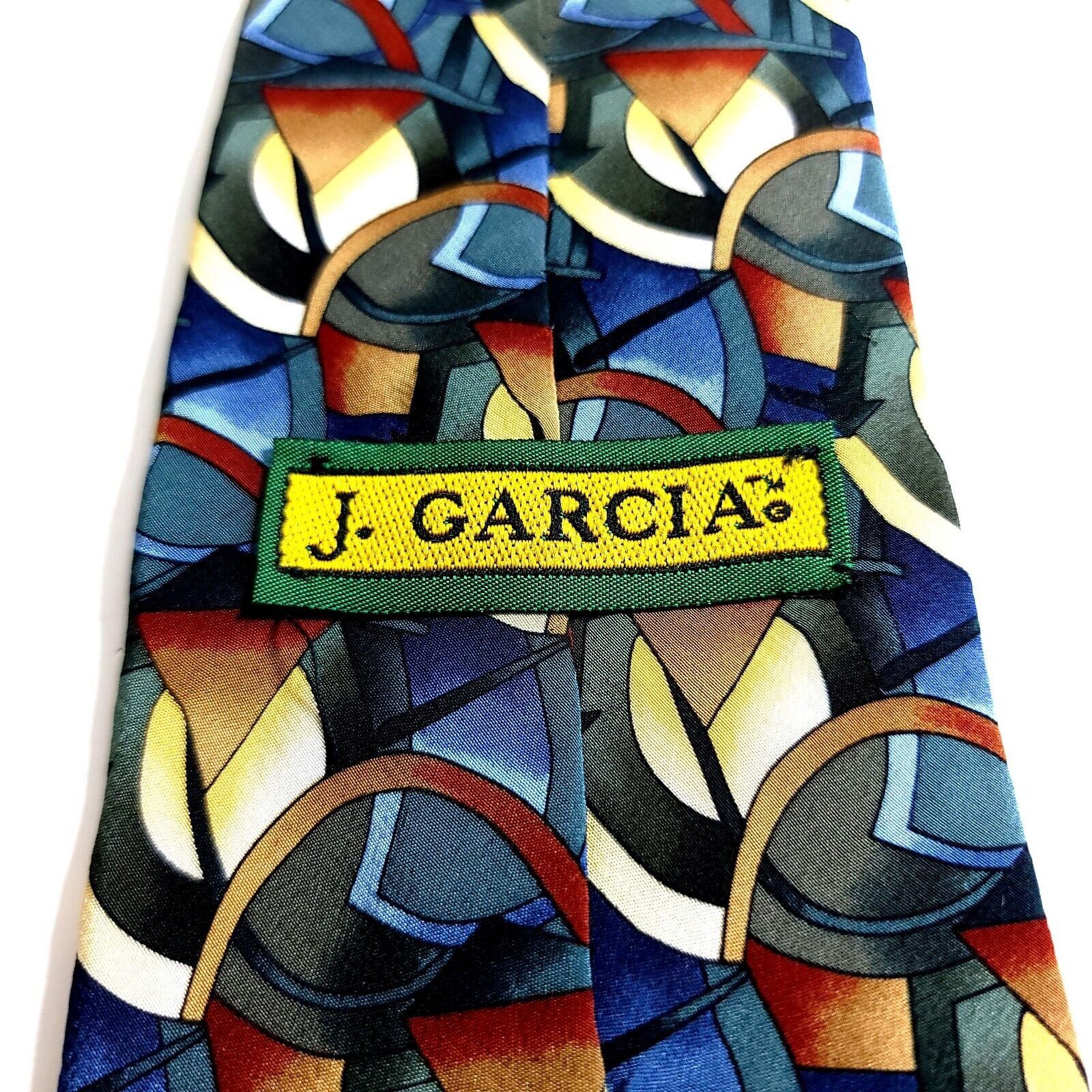 Vintage Vintage J. Garcia Collection 8 Clockworks Abstract Print Gre Size ONE SIZE - 3 Thumbnail