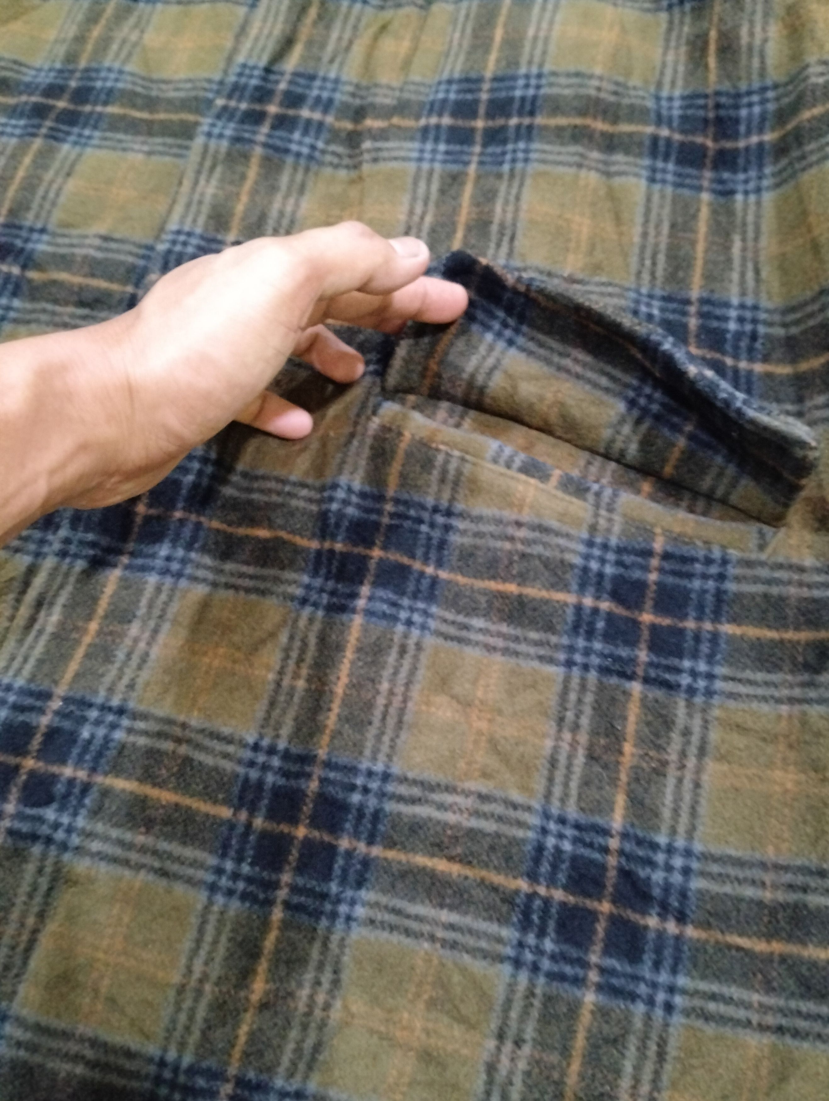 Calvin Klein Calvin Klein Sport Tartan Wool Over Coat Jacket Size US M / EU 48-50 / 2 - 16 Thumbnail