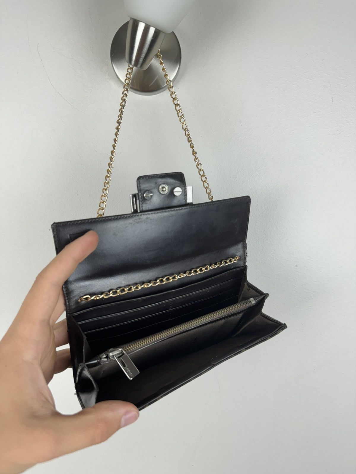 Fendi Shoulder leather bag Fendi FF monogram original rare item Size ONE SIZE - 4 Thumbnail