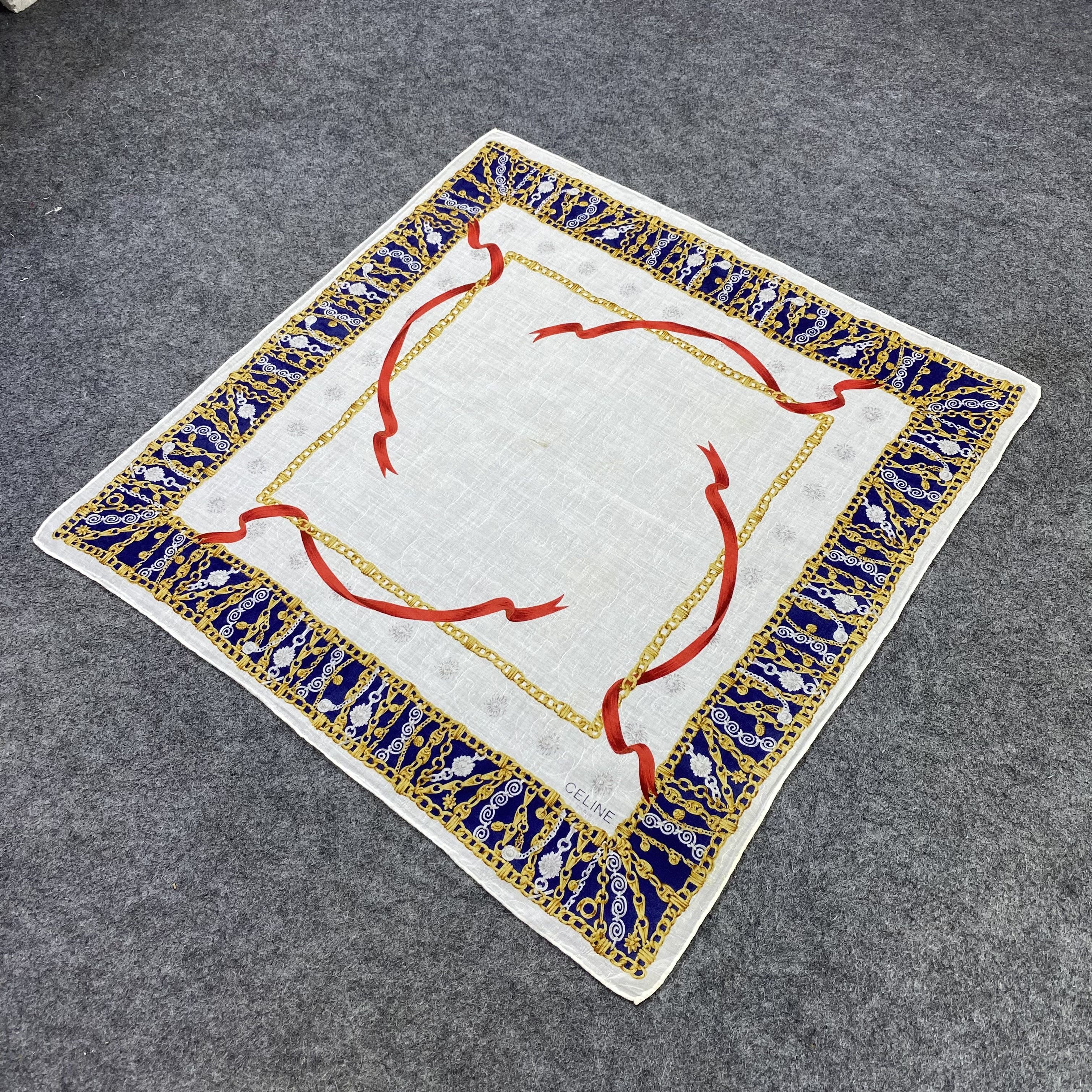 Celine Celine Handkerchief / Bandana / Neckerchief-B2276 Size ONE SIZE - 4 Thumbnail