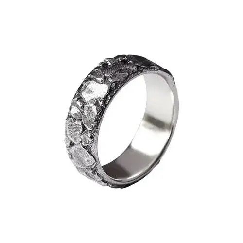 Vintage Retro Stone Wall Irregular Ring Size ONE SIZE - 1 Thumbnail