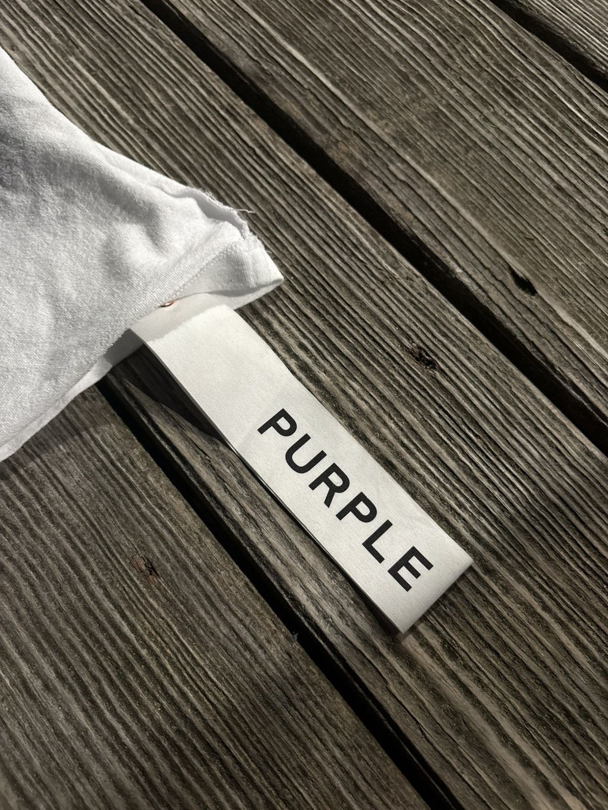 Purple Brand Purple Brand jumbo logo wordmark tee oversized Size US M / EU 48-50 / 2 - 5 Thumbnail