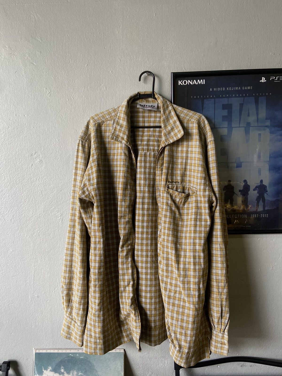 Bitch skateboard flannel shirt jacket