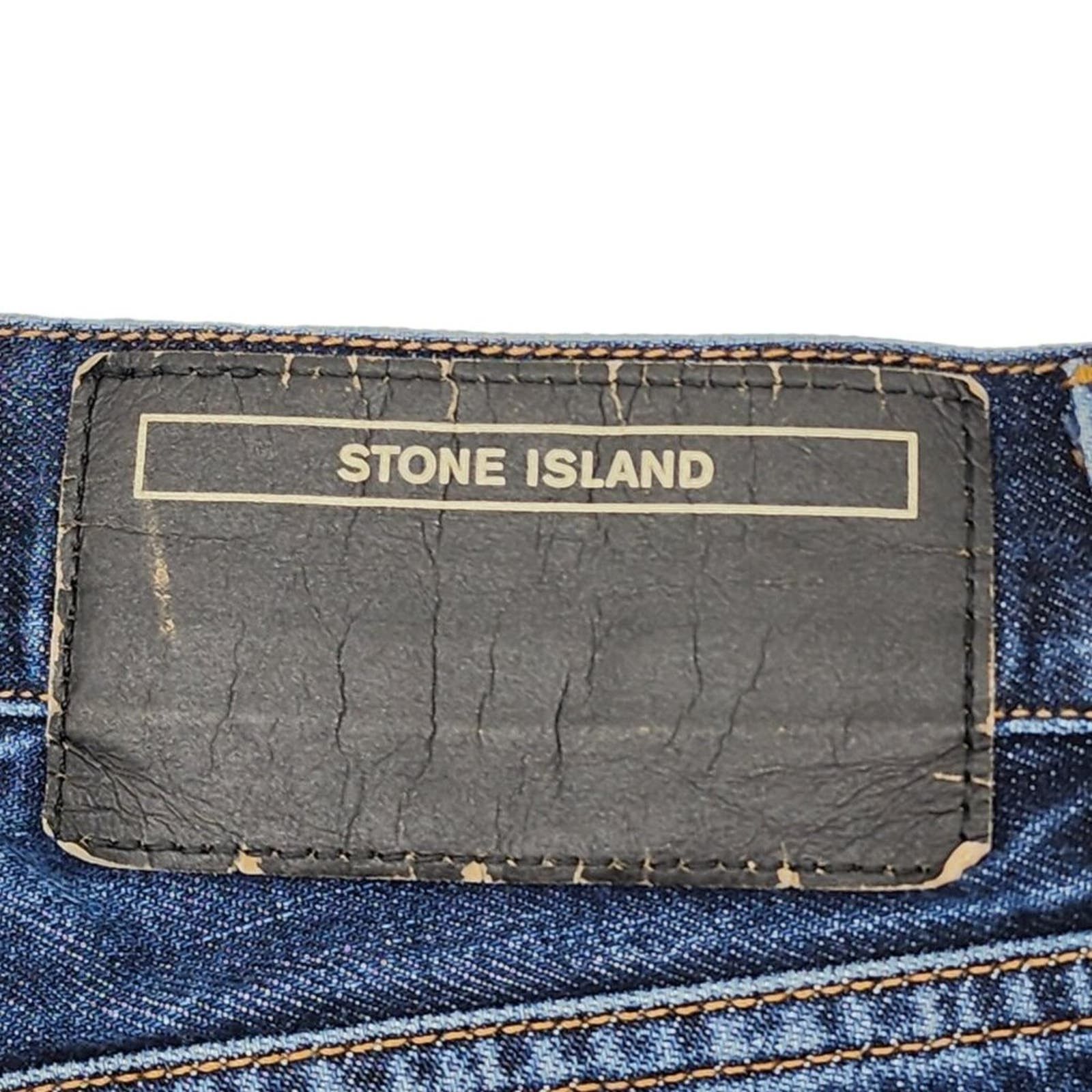 Stone Island Preowned Blue Jeans 33 Size US 33 - 9 Thumbnail
