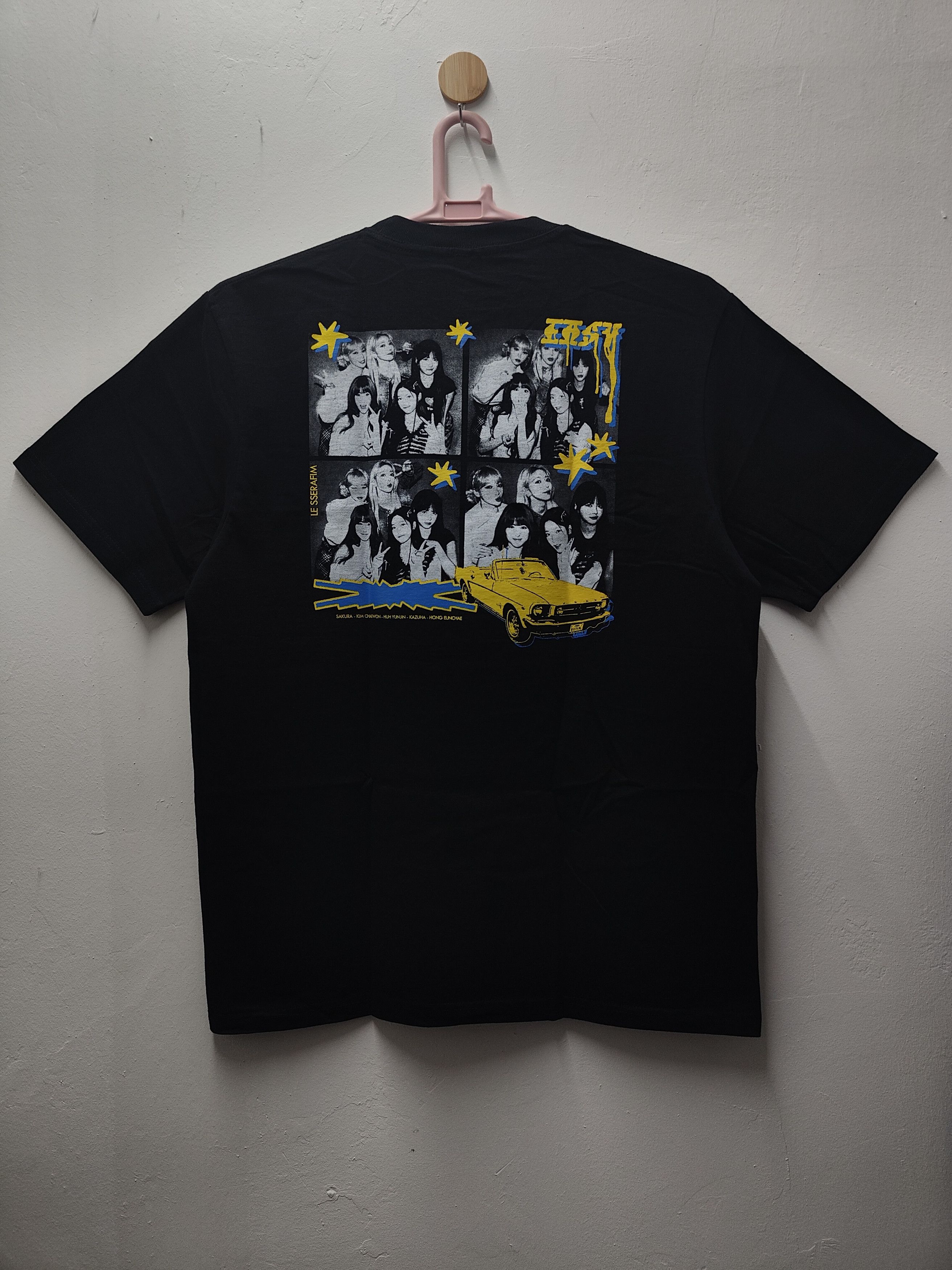 Rap Tees Le Sserafim "Easy" T-shirt Size US XL / EU 56 / 4 - 5 Thumbnail