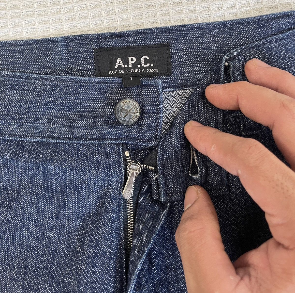 Vintage 90’s🔥A.P.C🔥Baggy Blue Denim Japan