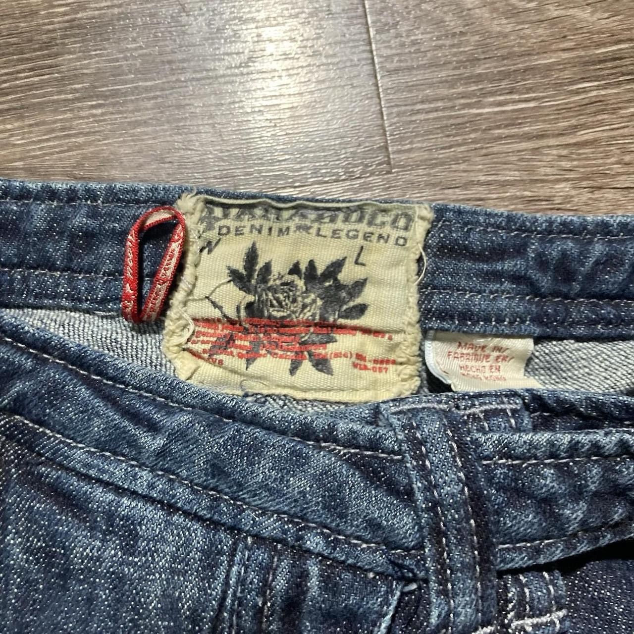 Parasuco Parasuco Jeans Womens 27 Flare Y2K Vintage Blue Denim Size 27" / US 4 / IT 40 - 6 Thumbnail