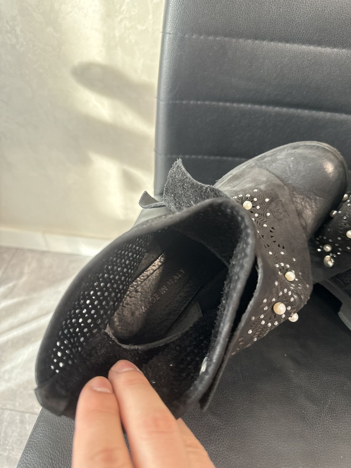 A.S.98 A.S. 98 style avant garde hype leather boots ankle boots Size US 6.5 / EU 39-40 - 9 Thumbnail