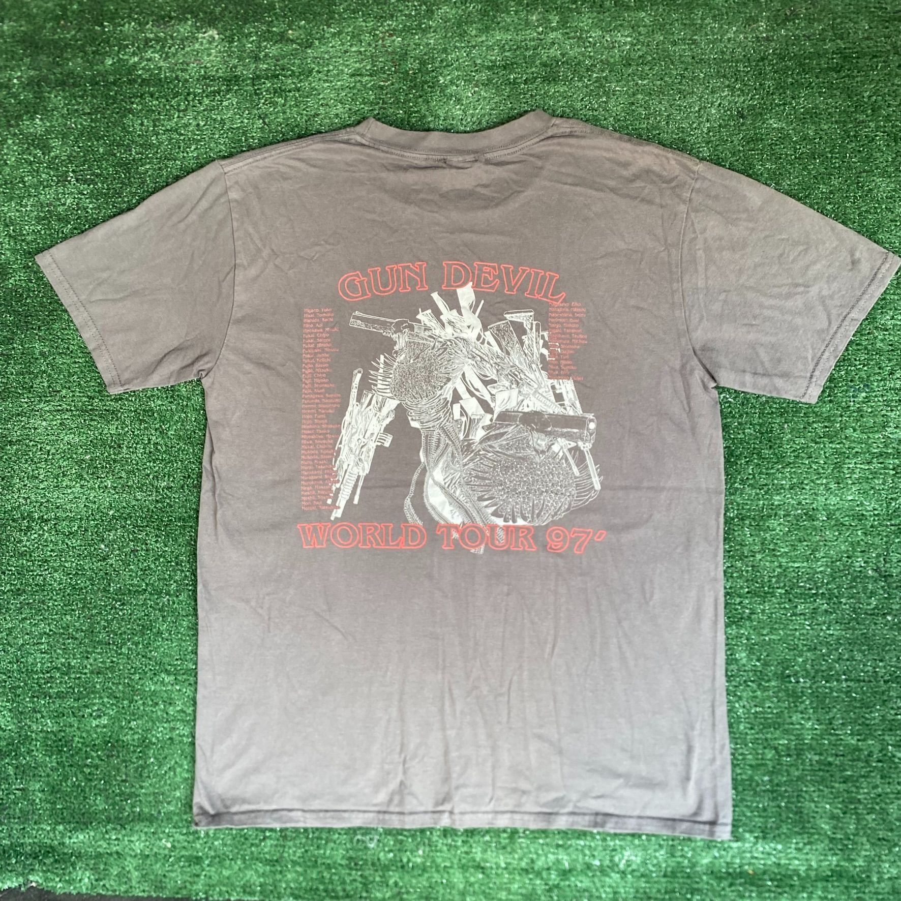 Japanese Brand Vintage Y2K Chainsaw Man Shirt Japan Anime Gun Devil Tee Size US M / EU 48-50 / 2 - 6 Thumbnail
