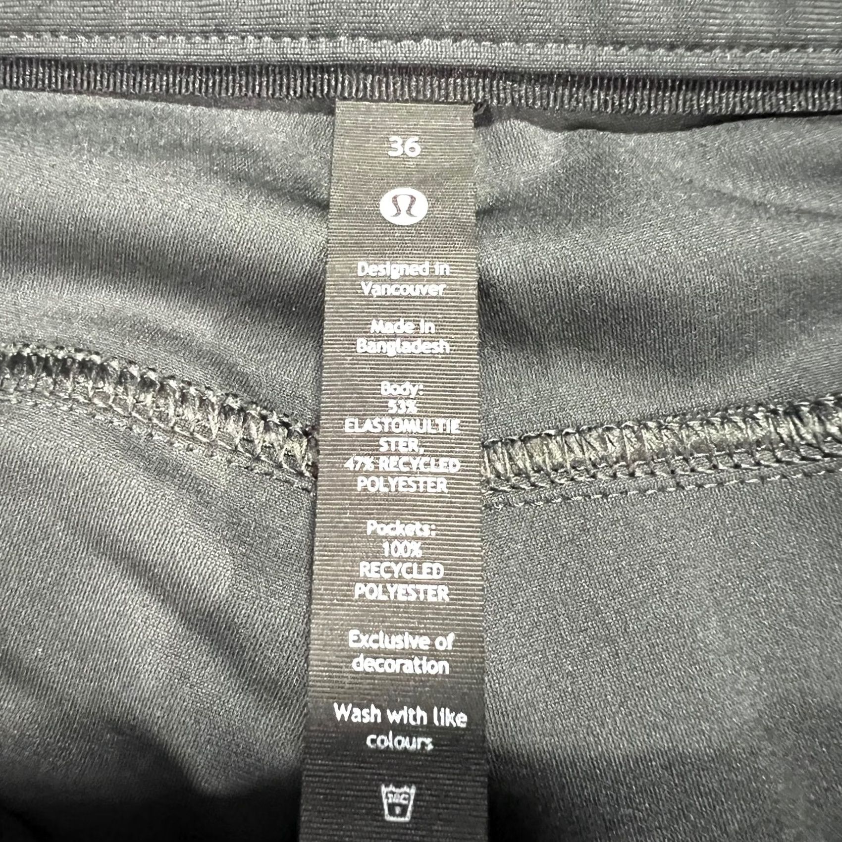 Lululemon Lululemon ABC Classic Fit Pants 36x31 Grey Warpstreme Performance Chino Mens Size US 36 / EU 52 - 5 Thumbnail