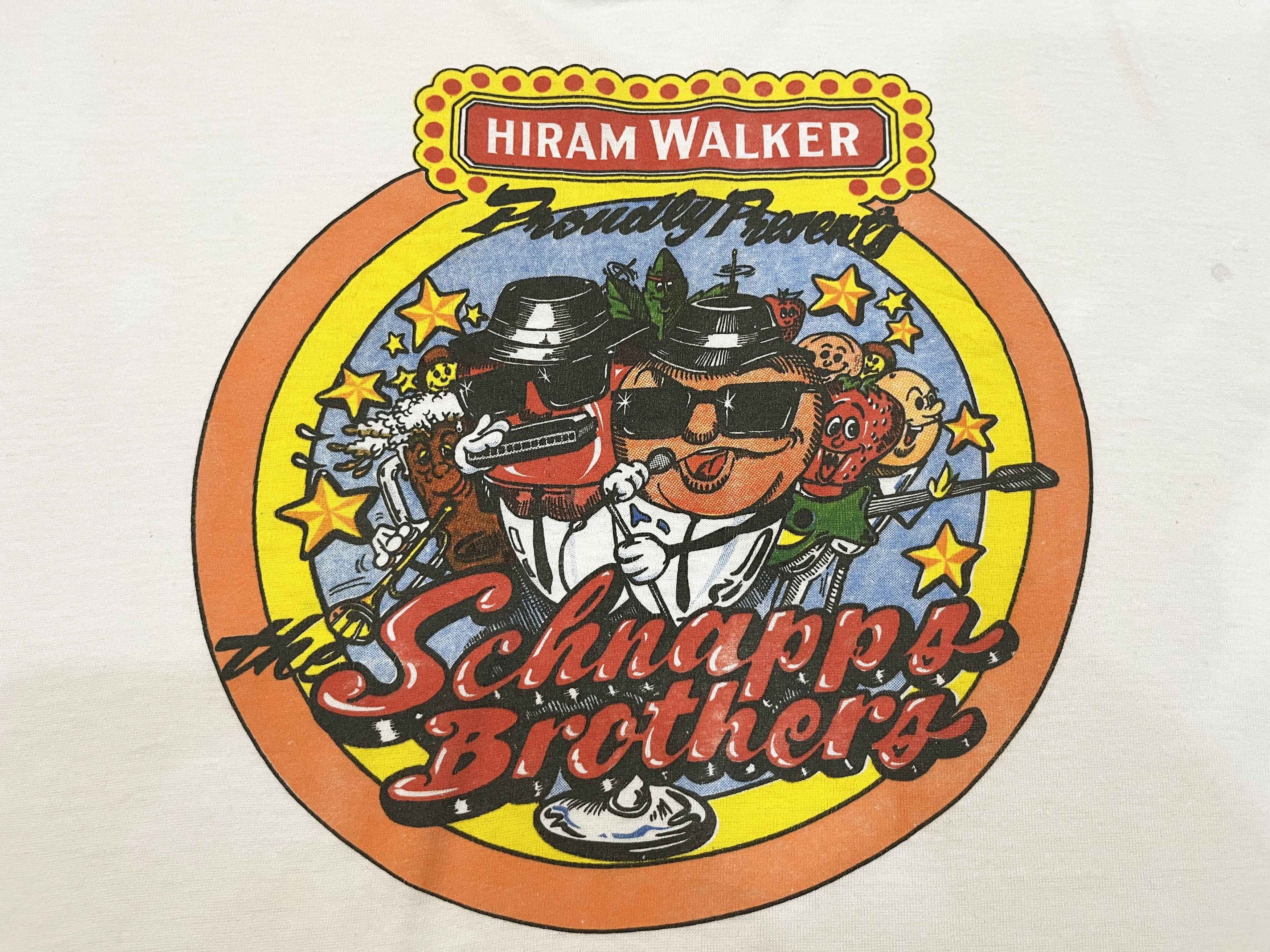 Vintage Vintage the Schnapps Brothers Hiram Walker T-Shirt Size US L / EU 52-54 / 3 - 2 Thumbnail