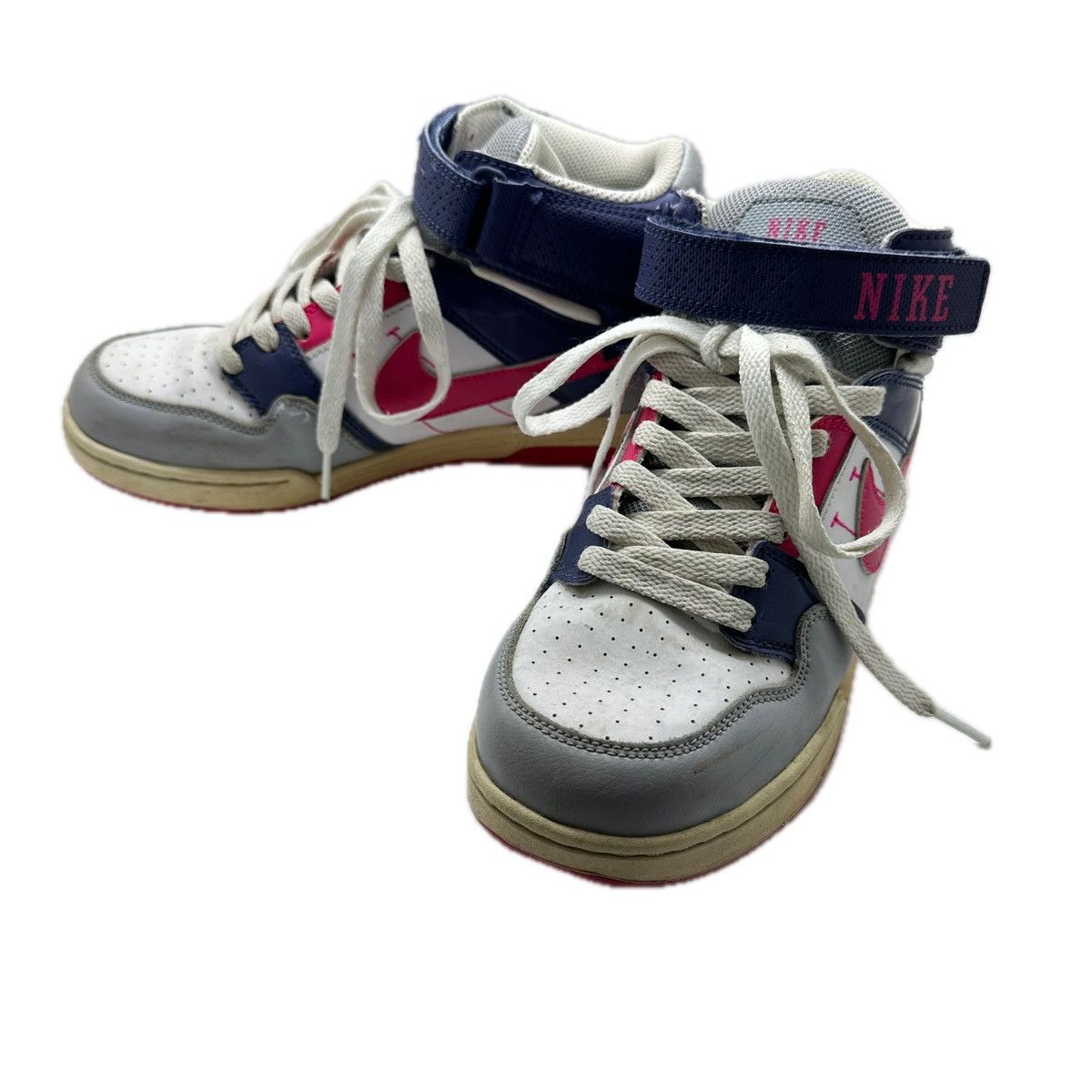 Nike Nike SB Morgan Shoes Youth 6Y Pink White Lace Up Velcro Shoe Size US 6 / IT 36 - 7 Thumbnail