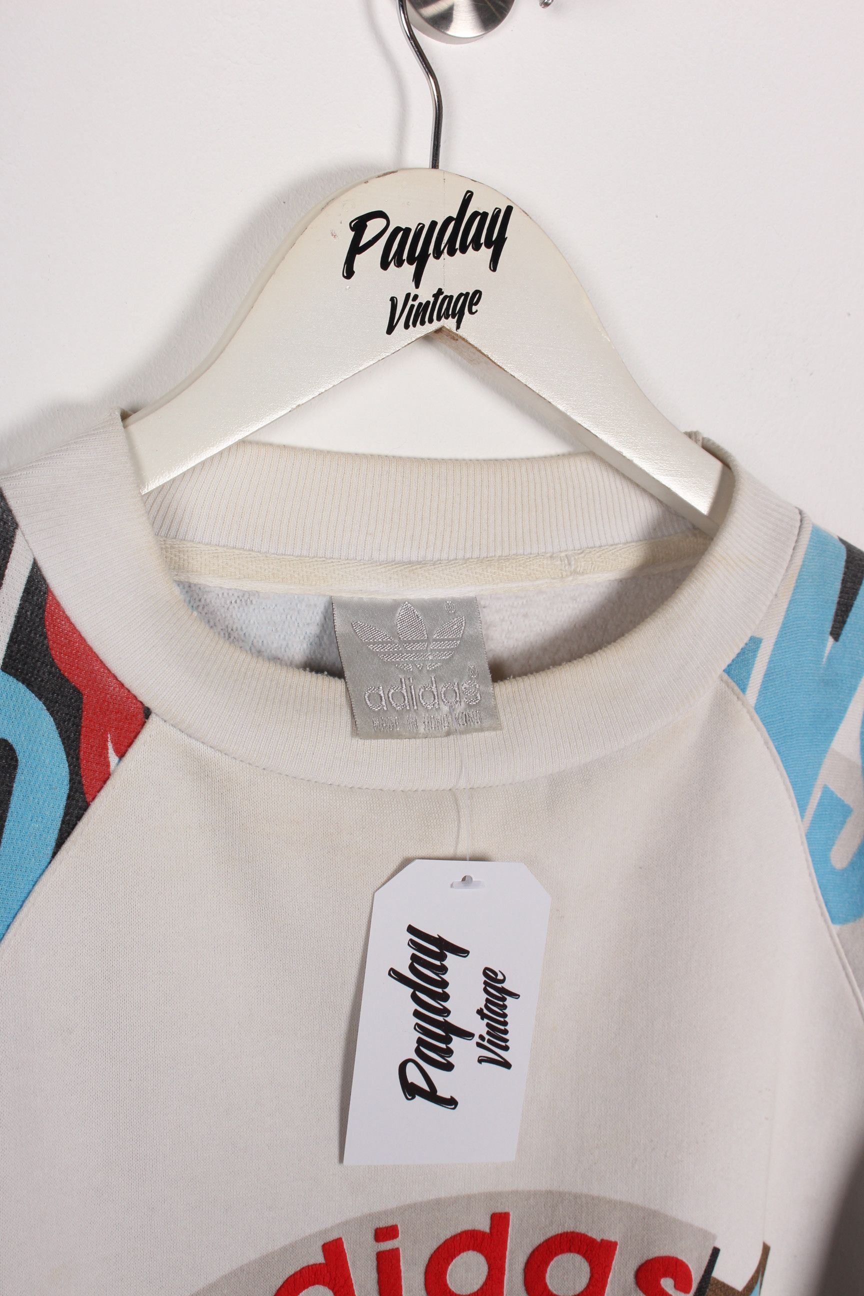 Adidas 80's Ultra Rare Adidas Run DMC Hip Hop Graphic Sweatshirt Size US M / EU 48-50 / 2 - 5 Thumbnail
