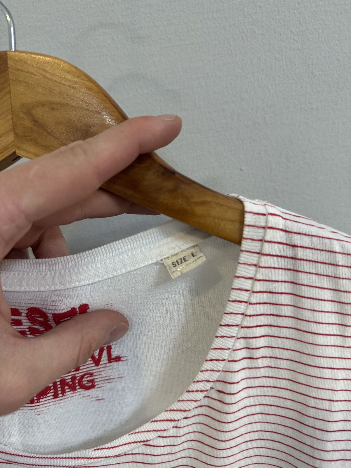 Diesel × Japanese Brand × Vintage Y2K Vintage Diesel Tee Shirt Archive Hype Size US L / EU 52-54 / 3 - 8 Thumbnail