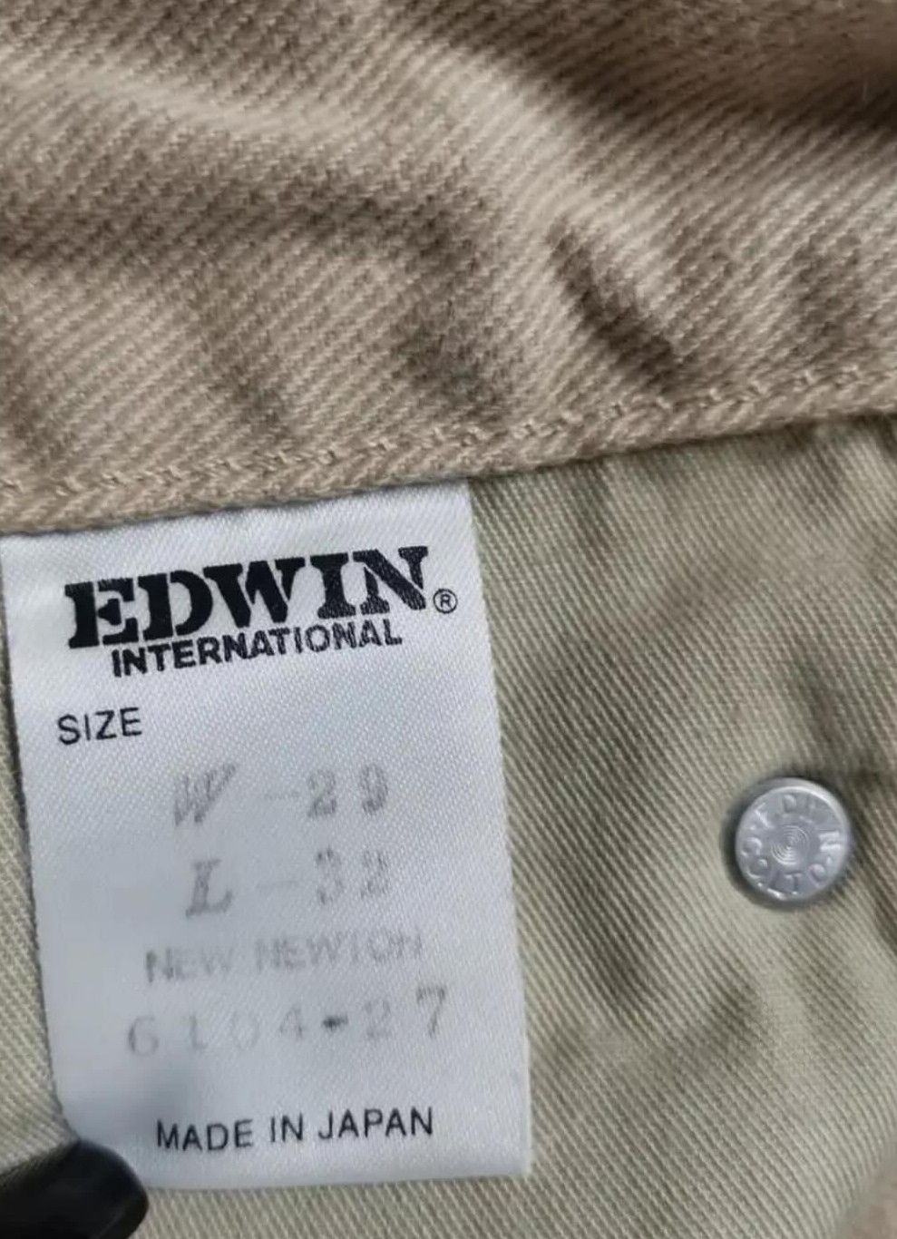 Edwin Edwin company Limited pants 🔥 💥 Size US 29 - 4 Thumbnail