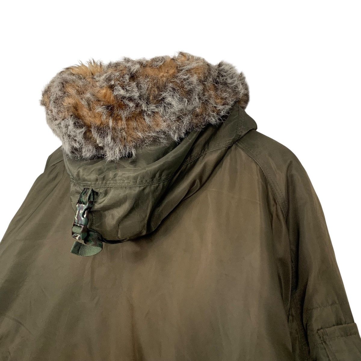 Gap Y2k Vintage GAP Snorkel Fur Hooded Parka Jacket #2870-C129 Size US S / EU 44-46 / 1 - 22 Thumbnail