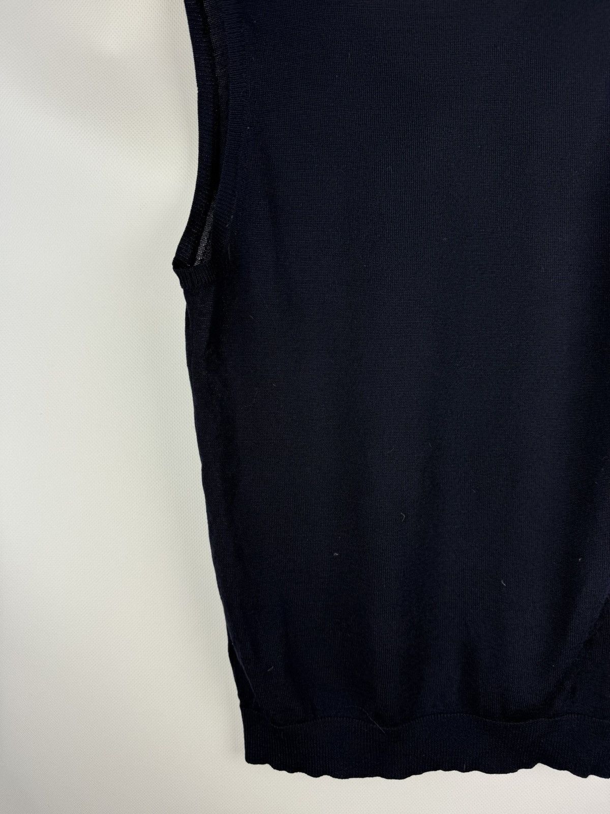 Comme Ca Ism Comme Ca Ism Japanese Knitted Sleeveless Wool Vest Sweater Size US M / EU 48-50 / 2 - 17 Thumbnail
