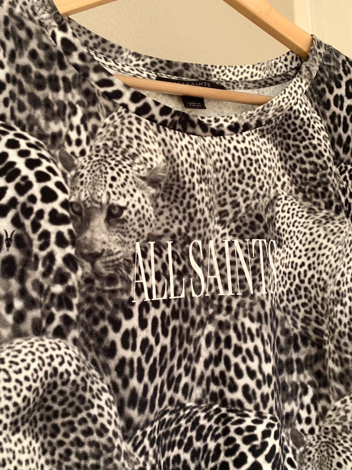 Allsaints Allsaints Emilia Imogen Women’s Leopard T-Shirt Size M-L Size L / US 10 / IT 46 - 4 Thumbnail