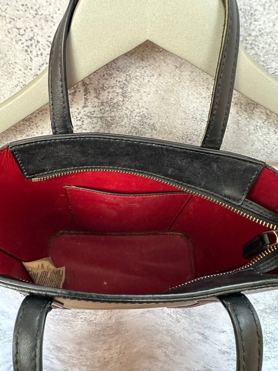 Lauren Ralph Lauren Lauren Ralph Lauren Black Leather Satchel / Tote Bag Size ONE SIZE - 10 Thumbnail