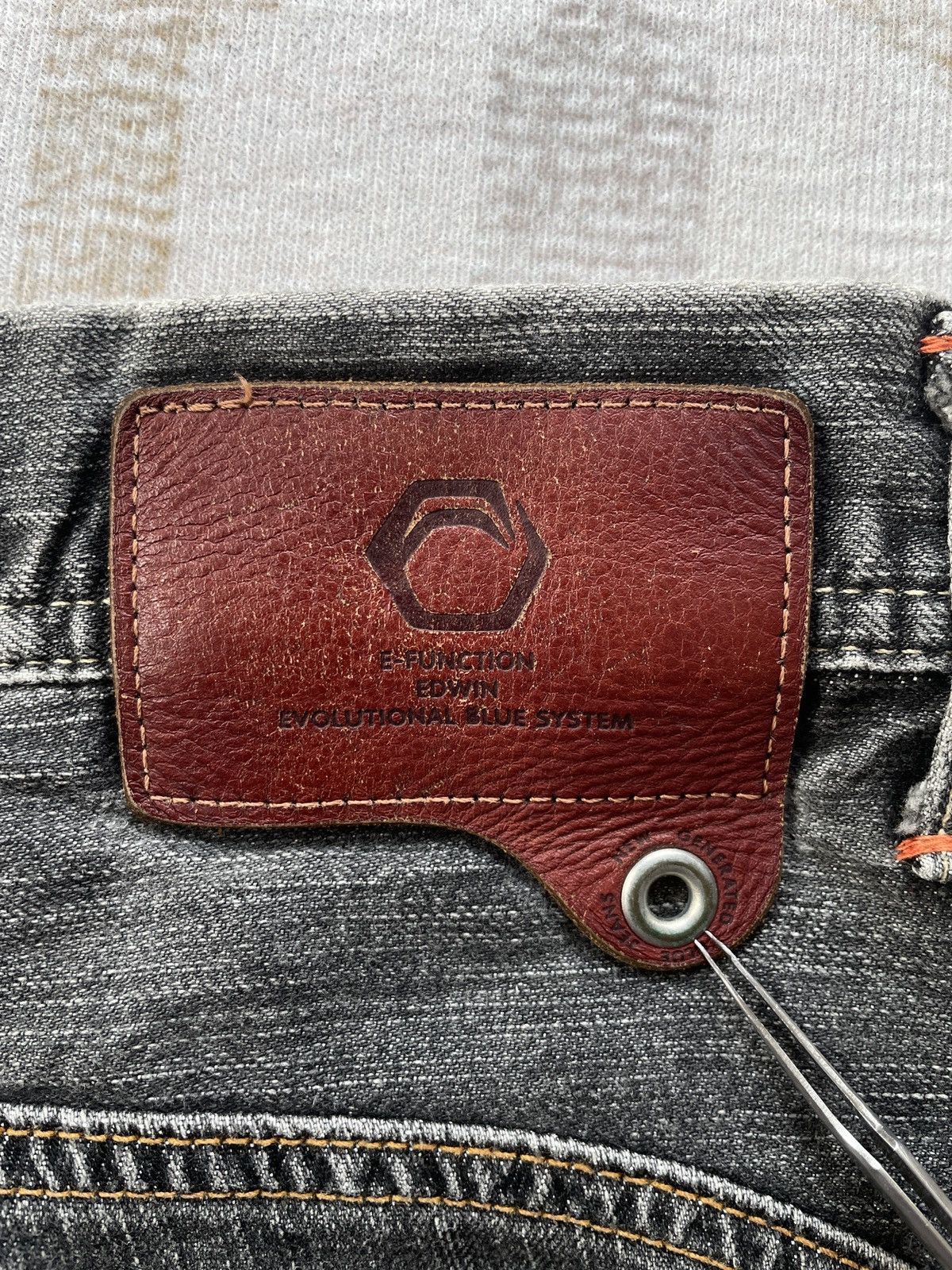Edwin × Japanese Brand × Jean Edwin E-Function Short Jeans Size US 38 / EU 54 - 11 Thumbnail