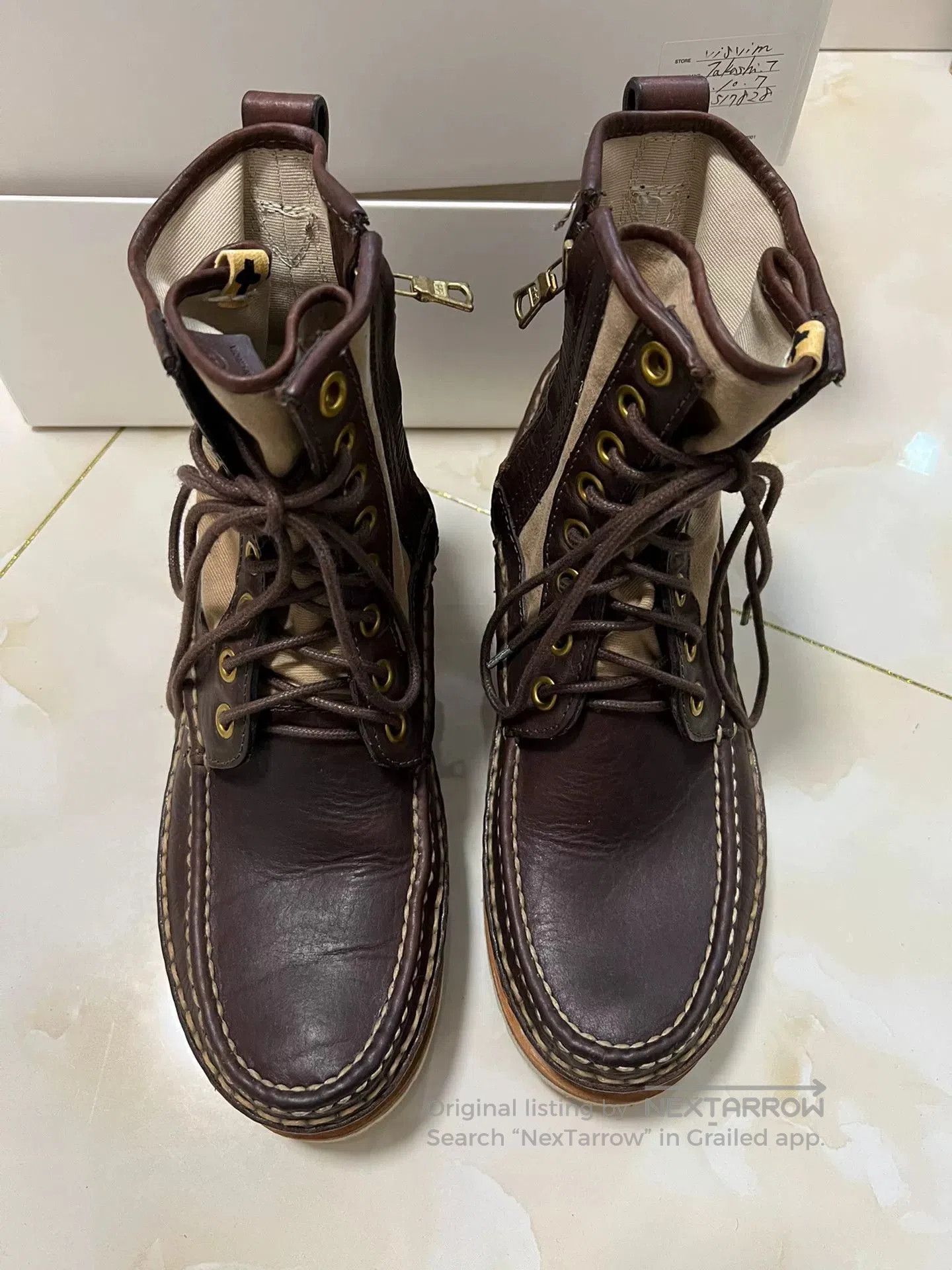 Visvim visvim 14SS Spot Grizzly Boots Folk. Size US 9 / EU 42 - 1 Thumbnail