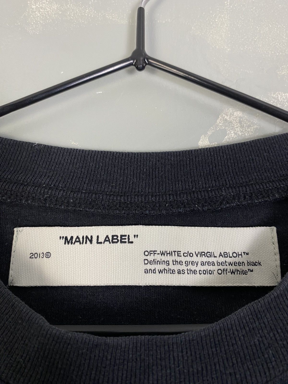 Off-White Off White SS21 “Rationalism” Mullet Tee Size US XXS / EU 40 - 7 Thumbnail