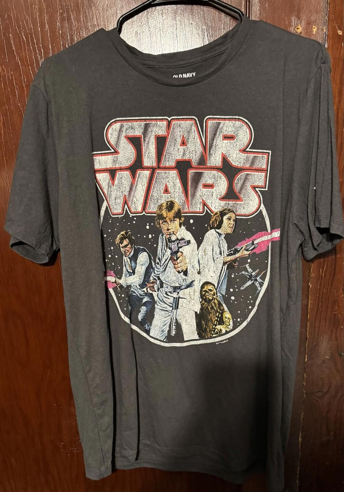 Star Wars Star Wars Episode IV Vintage Logo T-shirt Men's Size L Black Size US L / EU 52-54 / 3 - 1 Thumbnail
