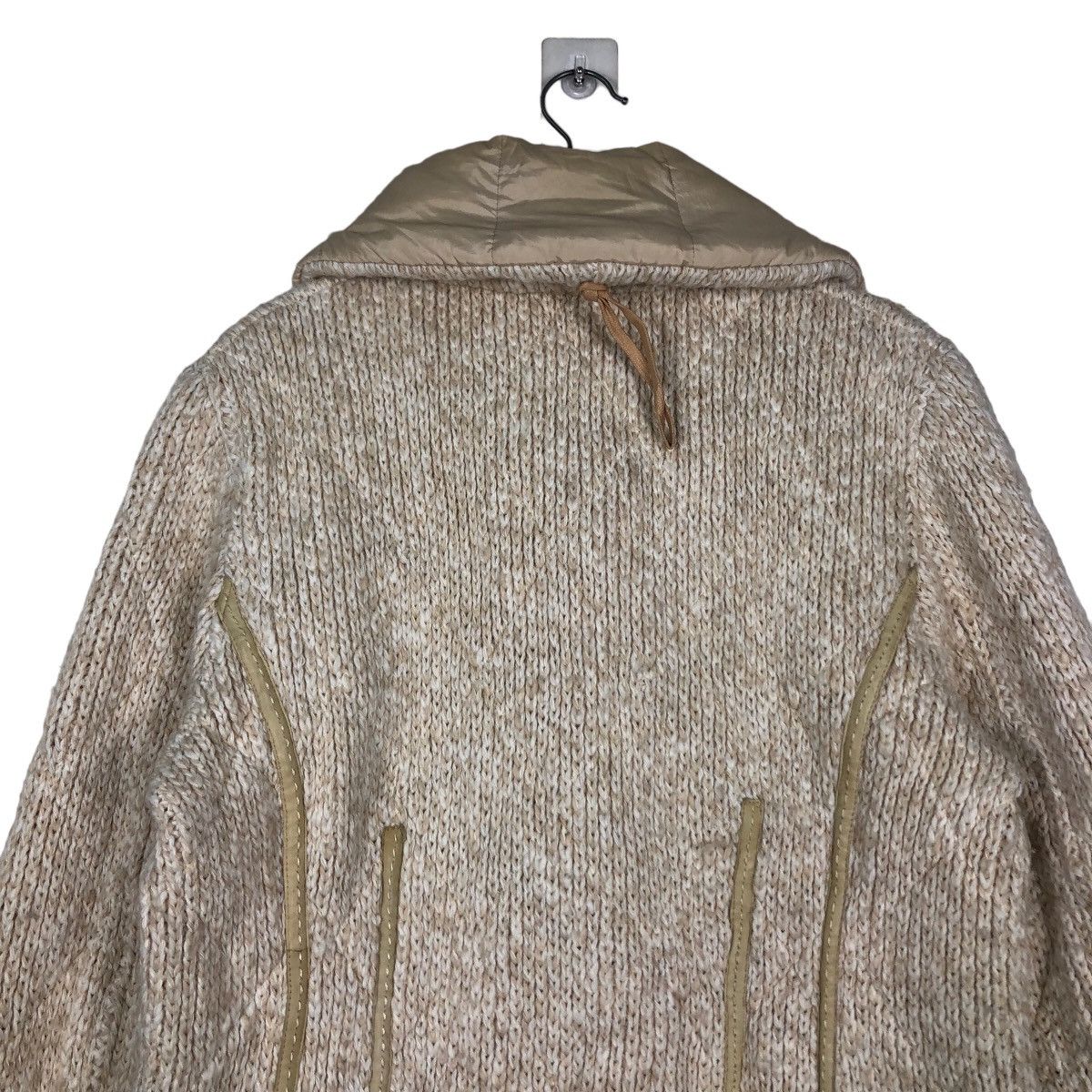 Vintage 🔥Vintage Quilted Knit Jacket Visconf Made in Italy Ry Zip Size US M / EU 48-50 / 2 - 9 Thumbnail