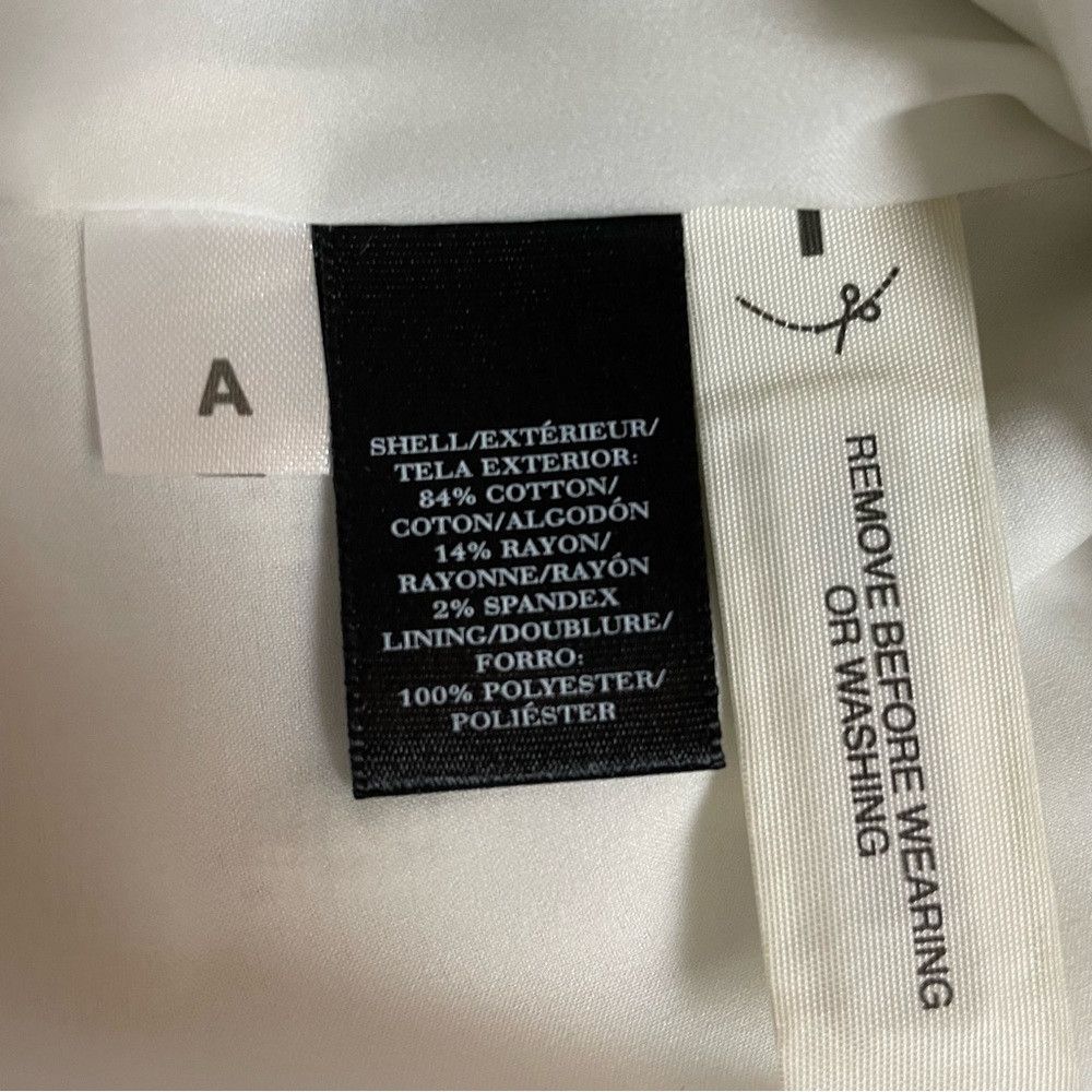 Ann Taylor NWT New $129 Ann Taylor Black White Sleeveless Cotton Dress Size XL / US 12-14 / IT 48-50 - 8 Thumbnail