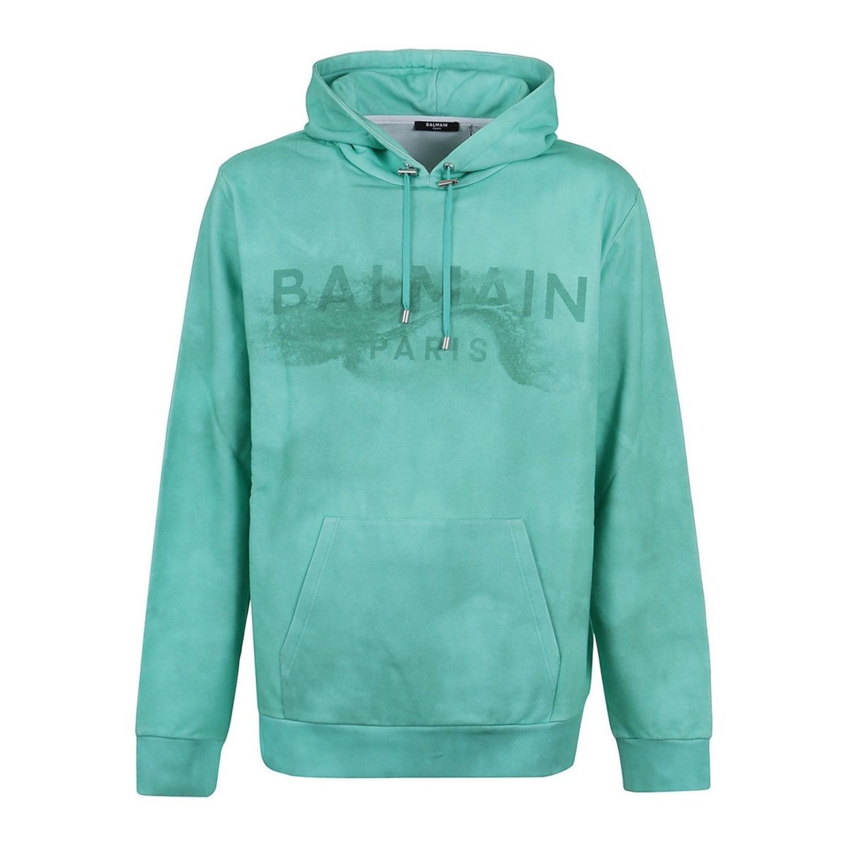 Balmain Balmain Desert Logo Printed Drawstring Hoodie size M Size US M / EU 48-50 / 2 - 1 Thumbnail