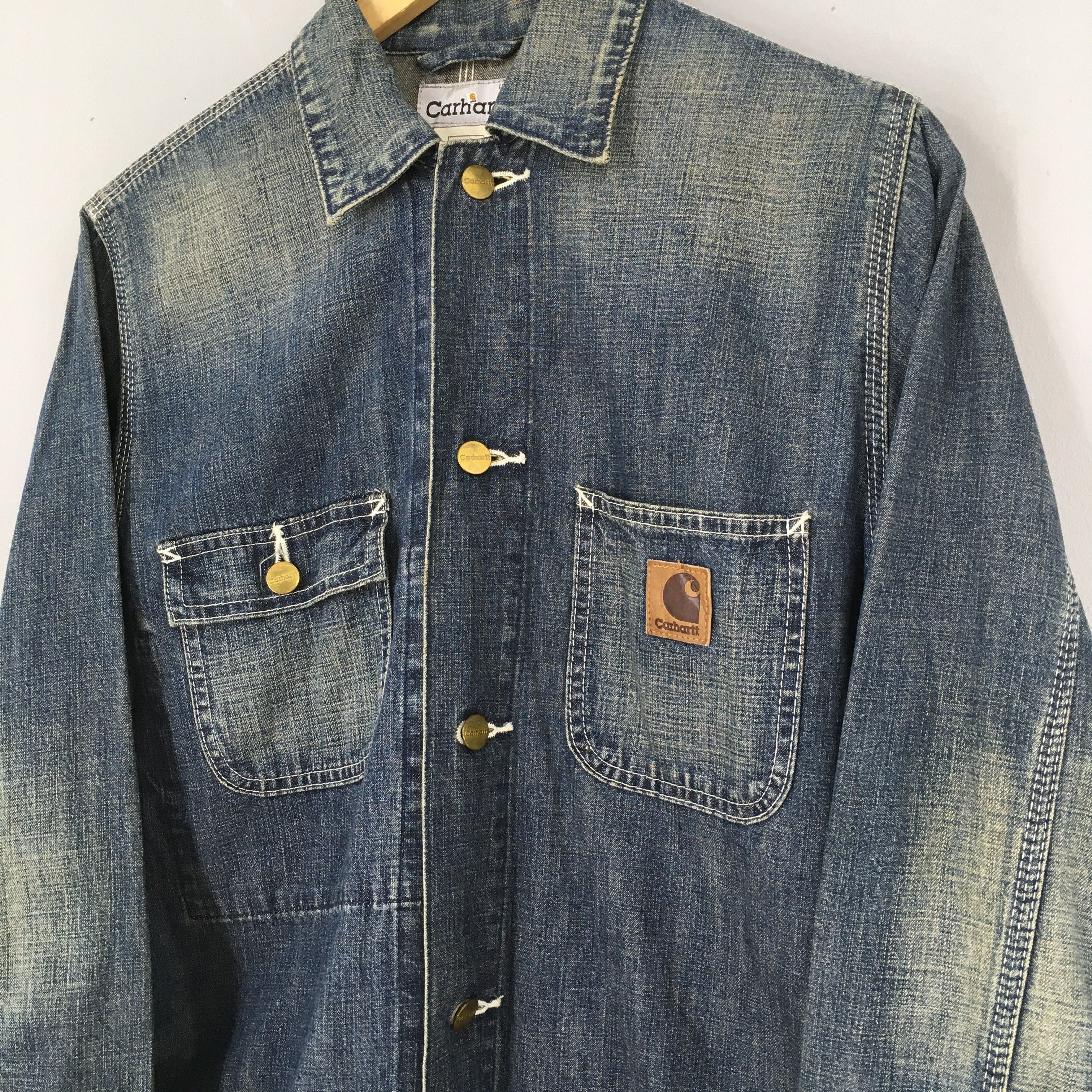 Carhartt Vintage Carhartt Four Pocket Workwear Jacket Medium Size US M / EU 48-50 / 2 - 4 Thumbnail