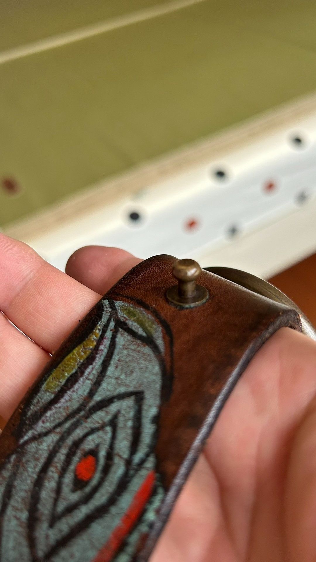 RRL Ralph Lauren RRL Classic Hand-painted Belt Size ONE SIZE - 1 Thumbnail