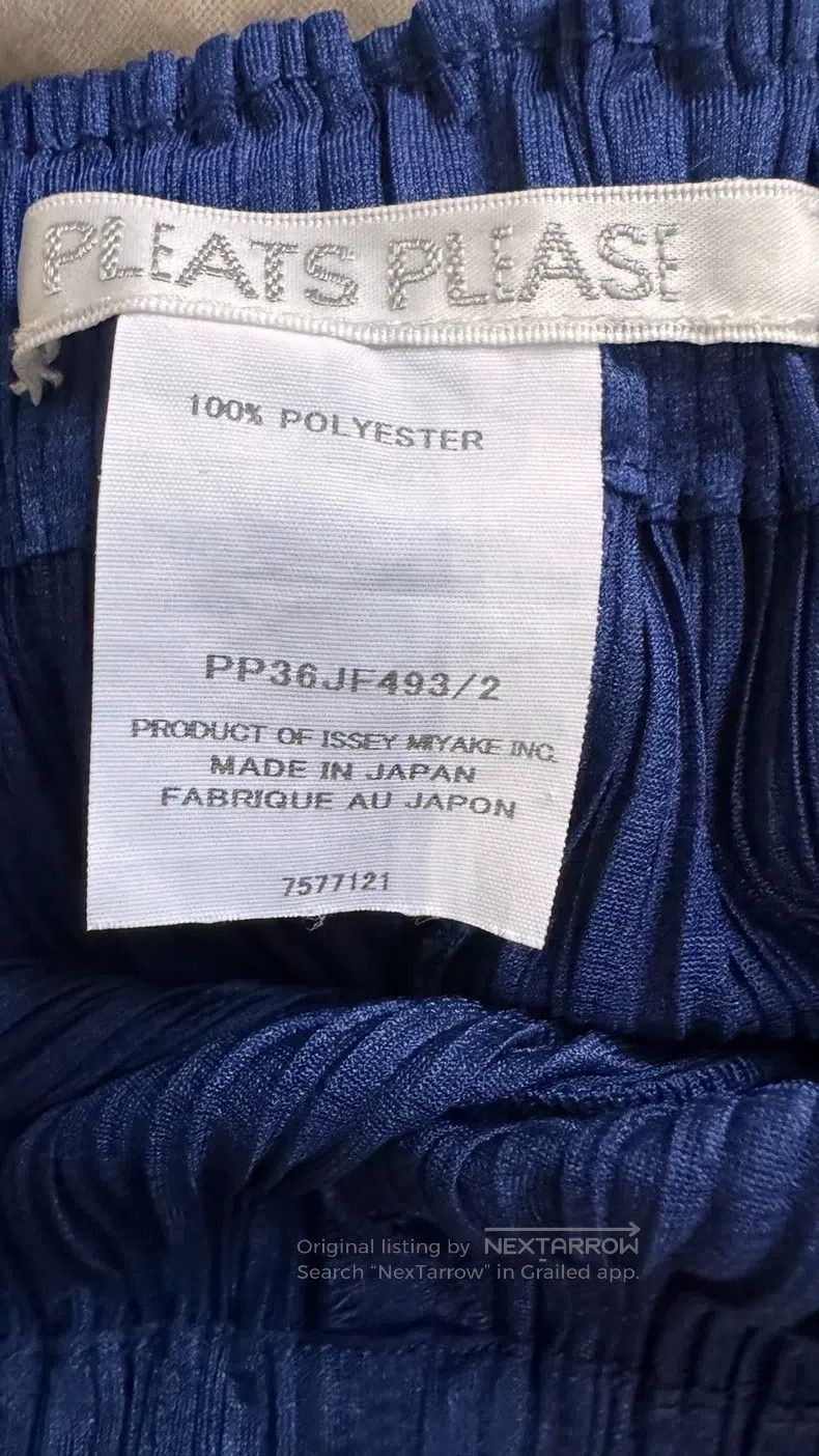 Issey Miyake Issey Miyake Blue Pants Size 25" / US 0 / IT 36 - 5 Thumbnail