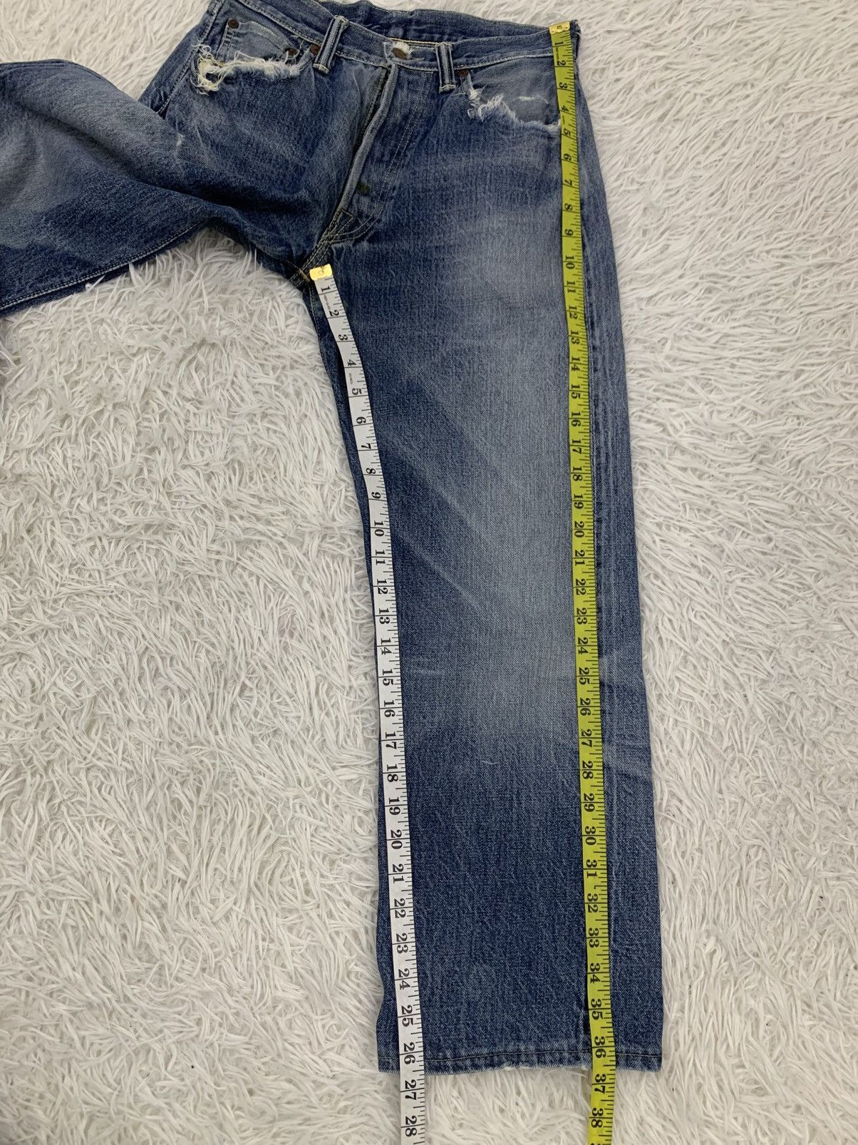 Skull Jeans by an Alchemist Fab Four Skull Jeans An Alchemist Selfedge Pant Hidden Rivet Size US 28 / EU 44 - 14 Thumbnail