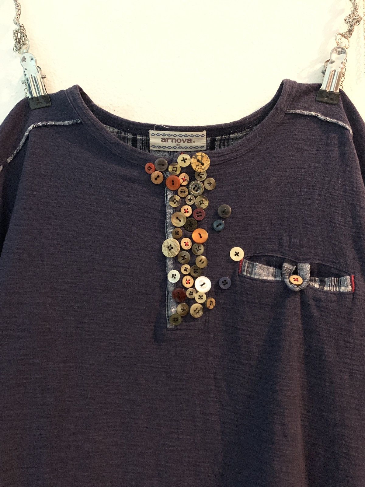 Japanese Brand Vintage Japan Many Button Graphic Tshirt Size US M / EU 48-50 / 2 - 3 Thumbnail