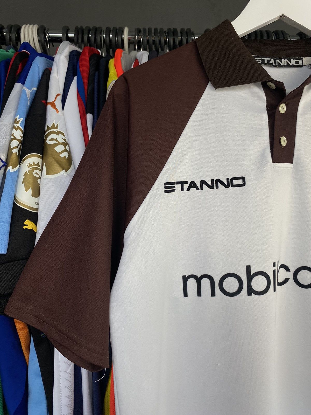 Vintage 2003/04 STANNO ST. PAULI HOME SOCCER FOOTBALL JERSEY SHIRT Size US L / EU 52-54 / 3 - 3 Thumbnail
