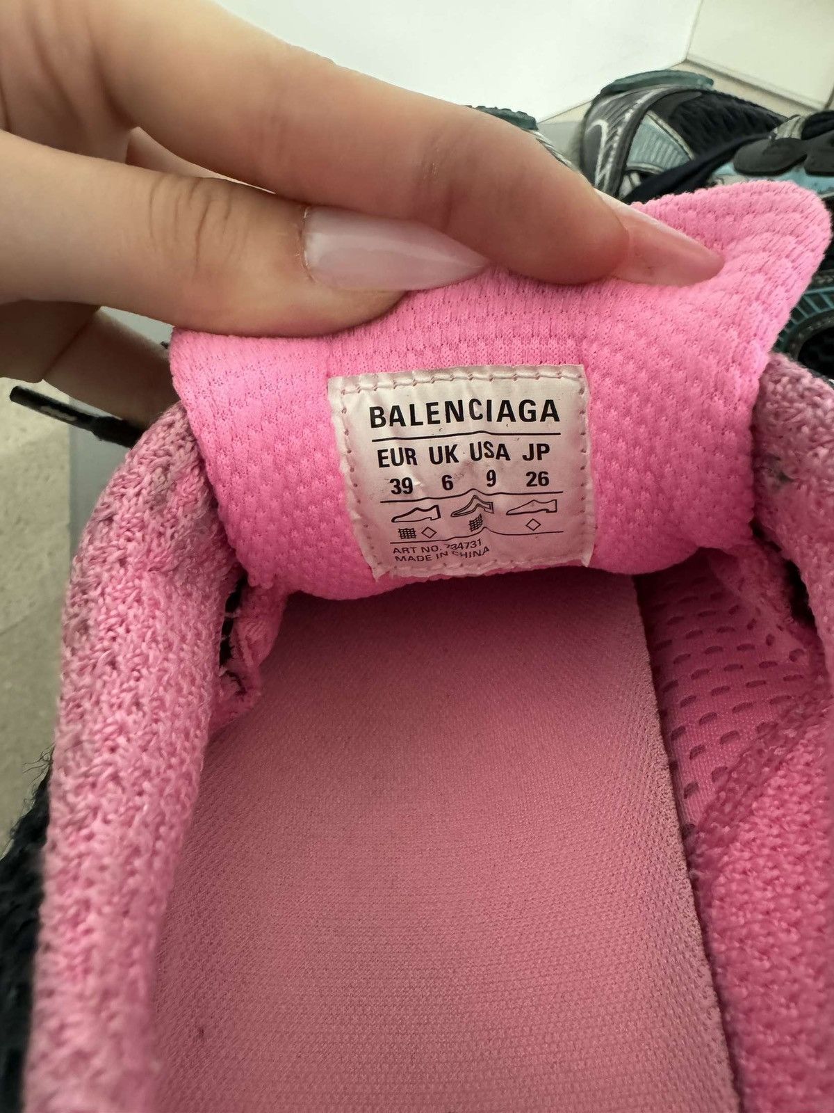 Balenciaga 3XL Sneakers – Grey Mix / Blue / Pink