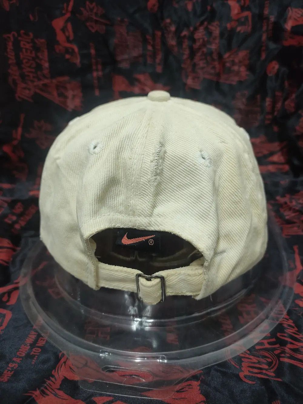 Nike ANDRE AGASSI VINTAGE CAP "DISTRESSED" TRUE VINTAGE Size ONE SIZE - 4 Thumbnail