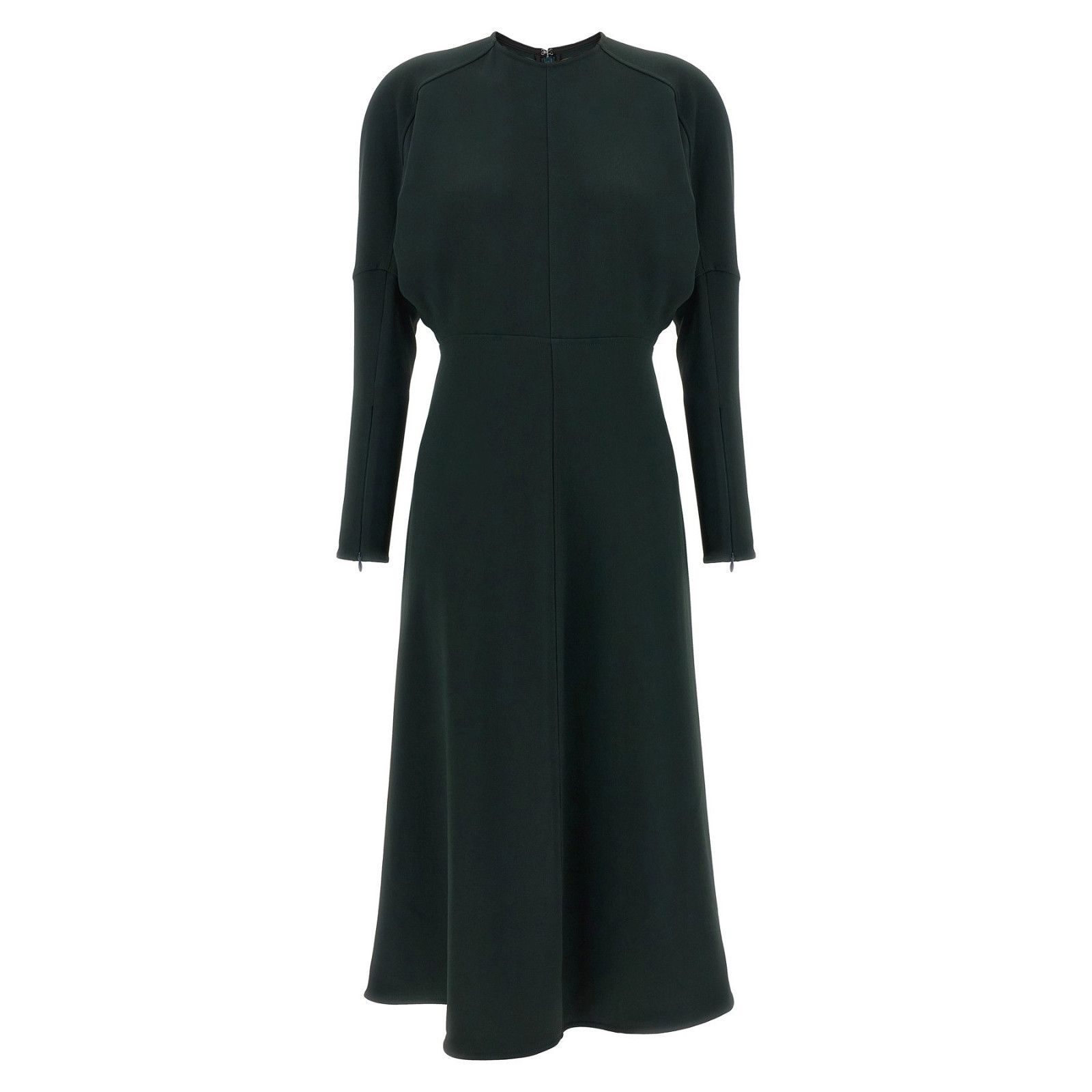 VICTORIA BECKHAM Dolman Midi Green Dress New & Authentic (Wo