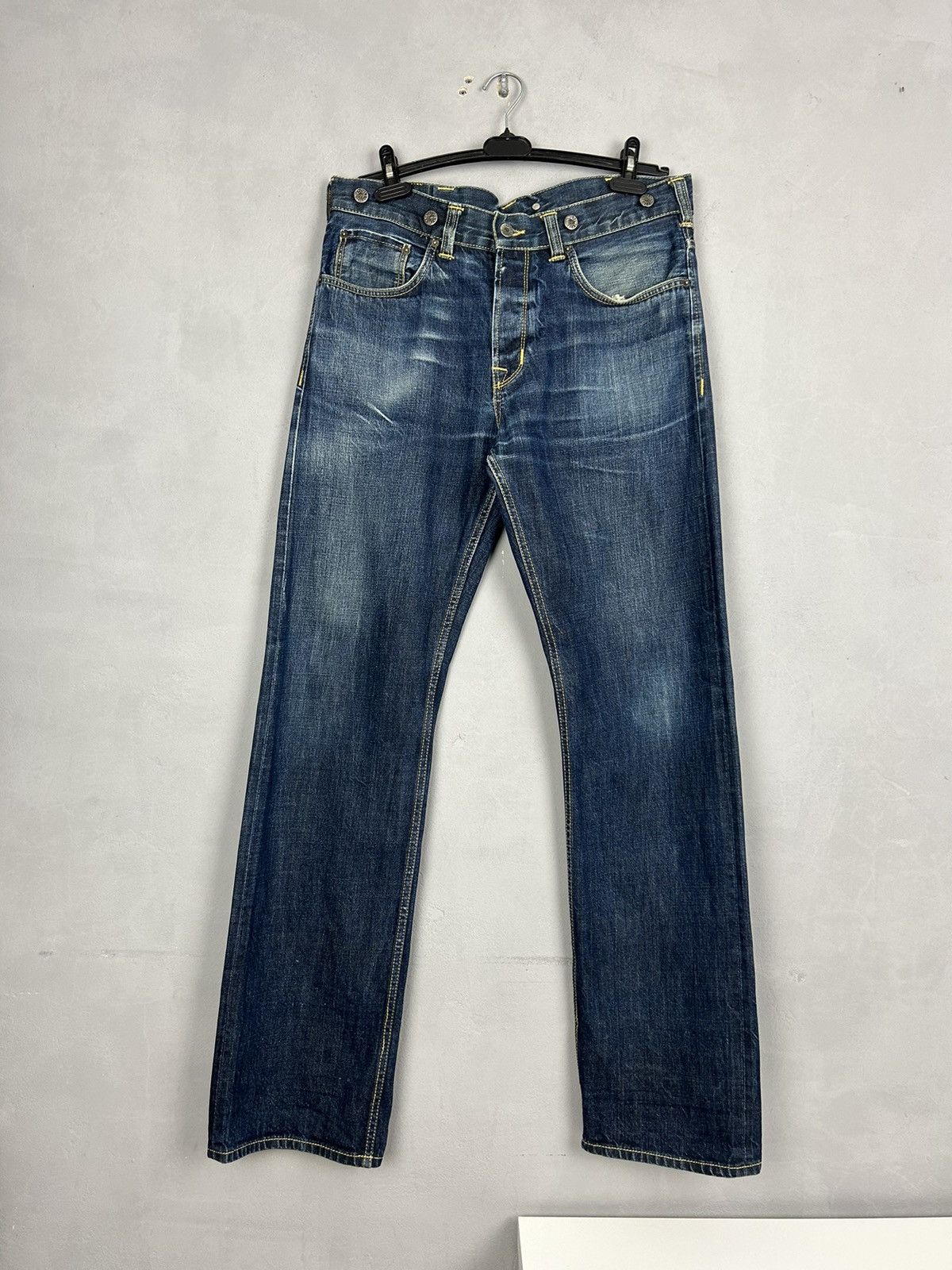 Pike Brothers Pike Brothers Roamer Selvedge Denim W36 L38 Waist Adjuster Size US 36 / EU 52 - 10 Thumbnail
