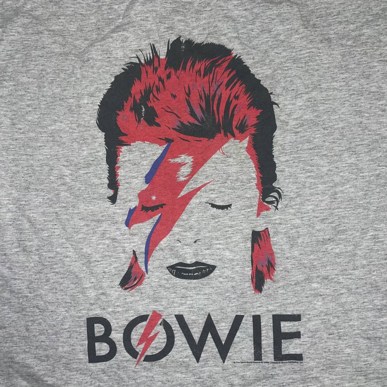 Vintage David Bowie T-shirt rock and roll glam lightning size xl Size US XL / EU 56 / 4 - 6 Thumbnail