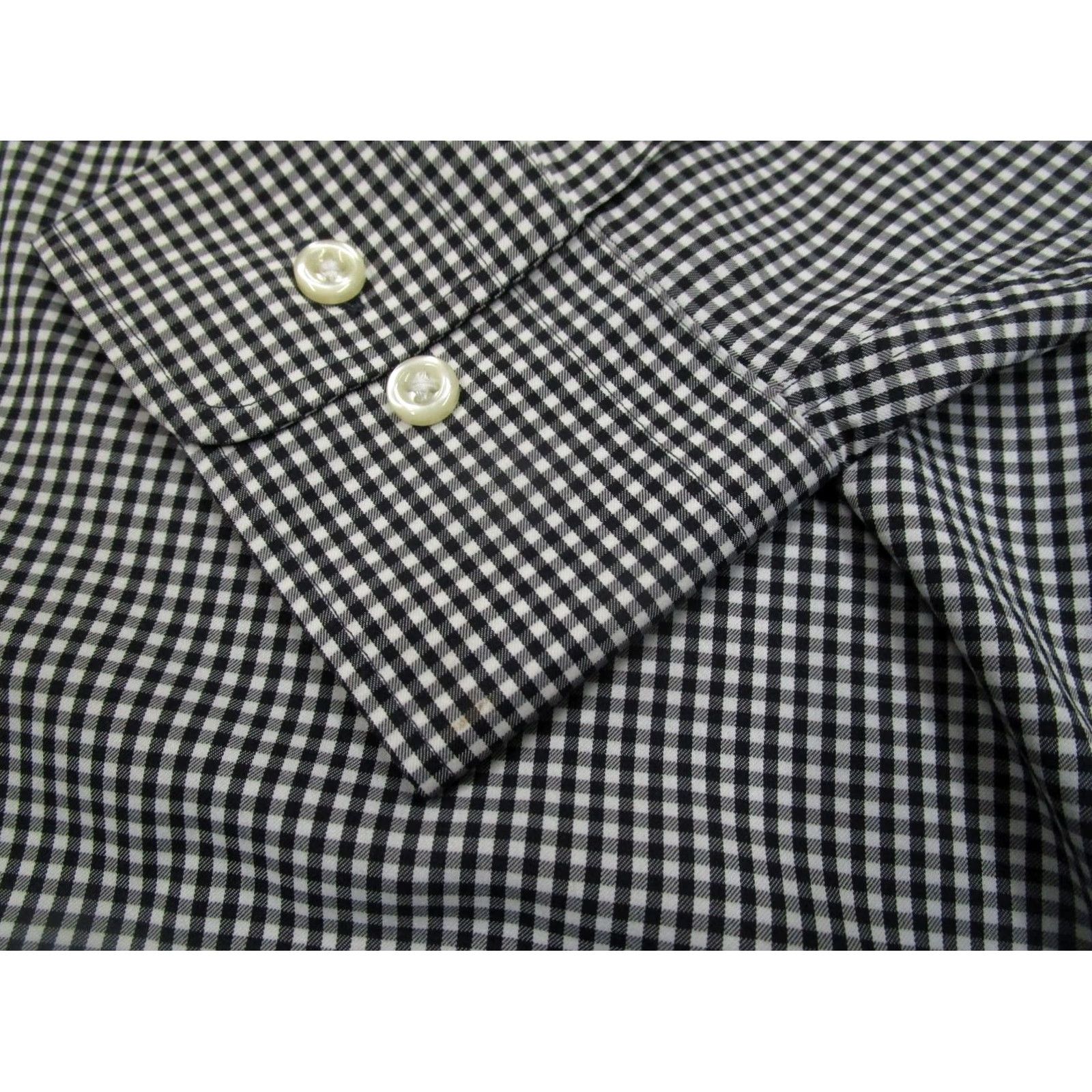 Peter Millar Peter Millar Shirt Men XXL Black Check Summer Comfort Long Sleeve Size US XXL / EU 58 / 5 - 3 Thumbnail