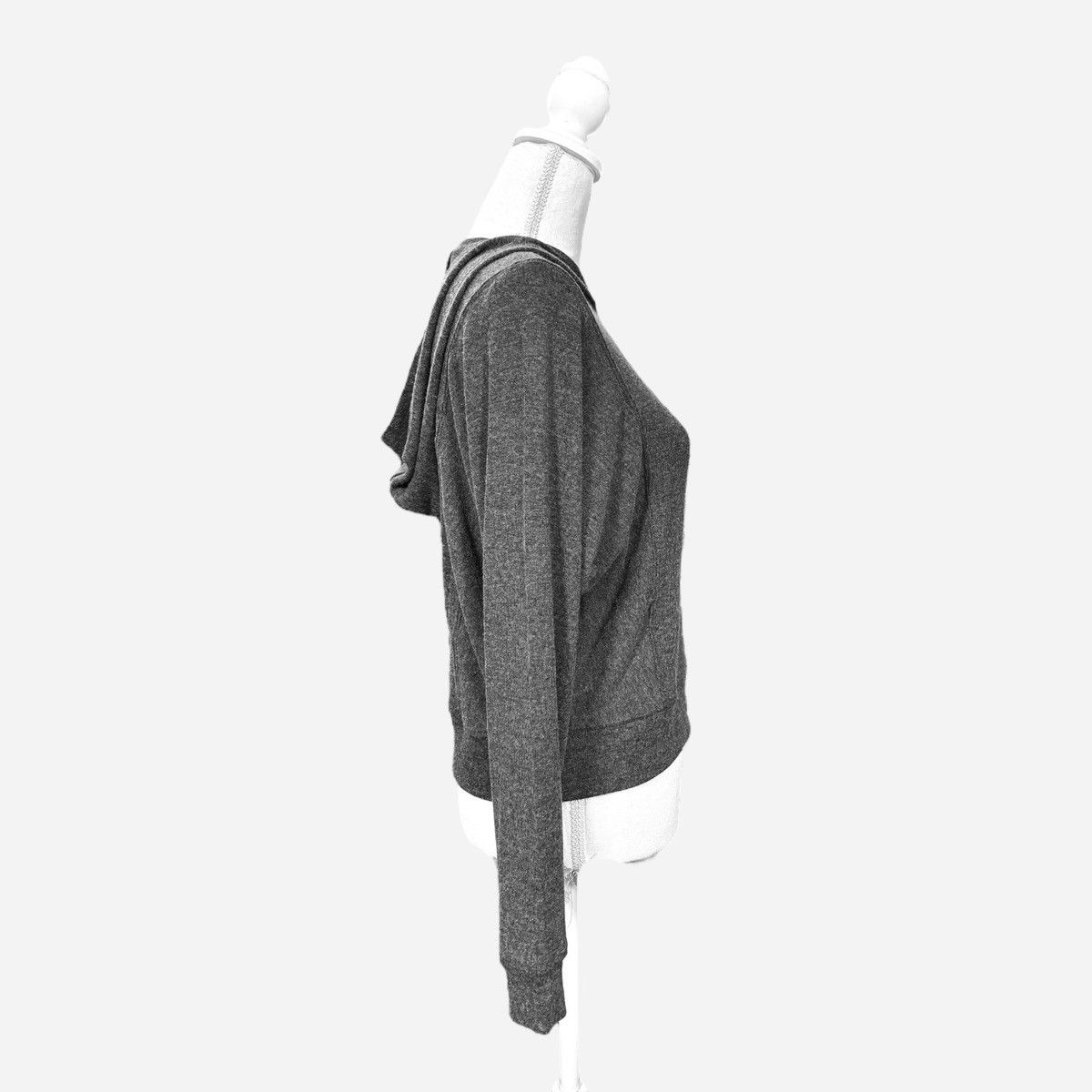 Michael Stars Michael Stars LA Emmy Gray Long Sleeve Hoodie Sz XS-S Size XS / US 0-2 / IT 36-38 - 6 Thumbnail