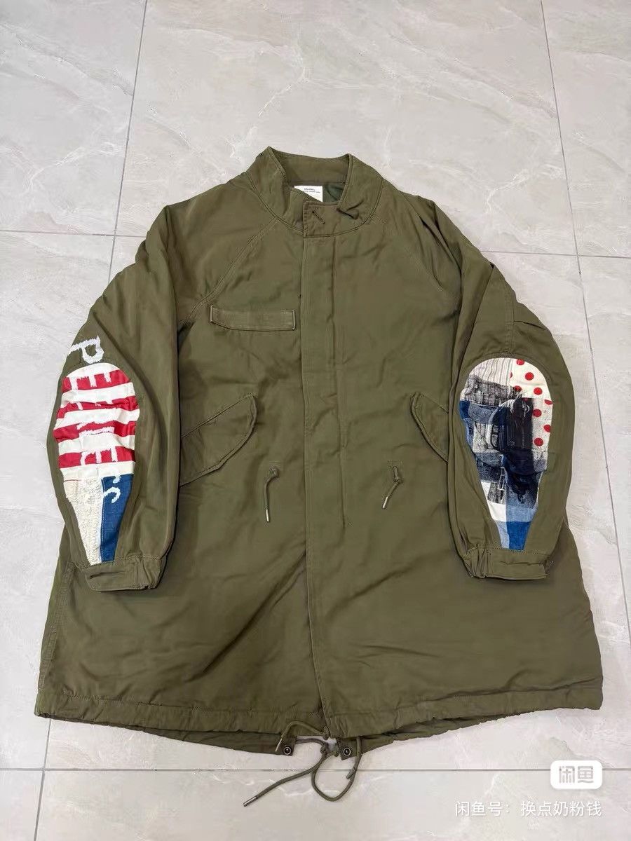 Visvim VISVIM 19AW SIX-FIVE FISHTAIL PARKA COLLAGE parka coat Size US S / EU 44-46 / 1 - 1 Thumbnail